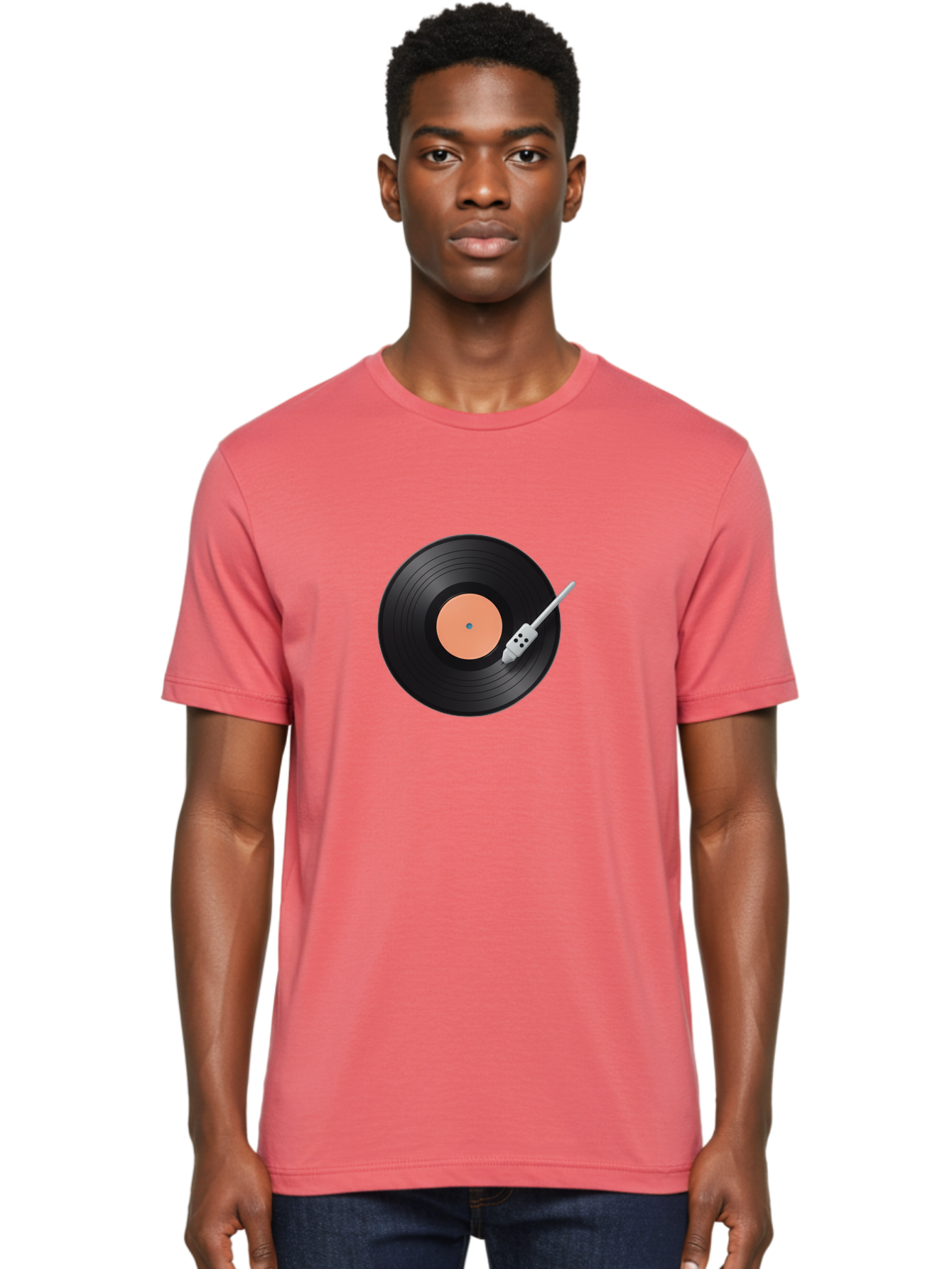 Vinyl-Record-1 Men'S Graphic Tee, 100% Cotton, Comfortable Casual Summer Wear, Machine Washable, Vinyl Record Player, Record Playing, Music Lover, Vinyl Collector, Retro Music, Nostalgic Sound, Classic Tunes, Analog Music, Turntable, Bad896 17
