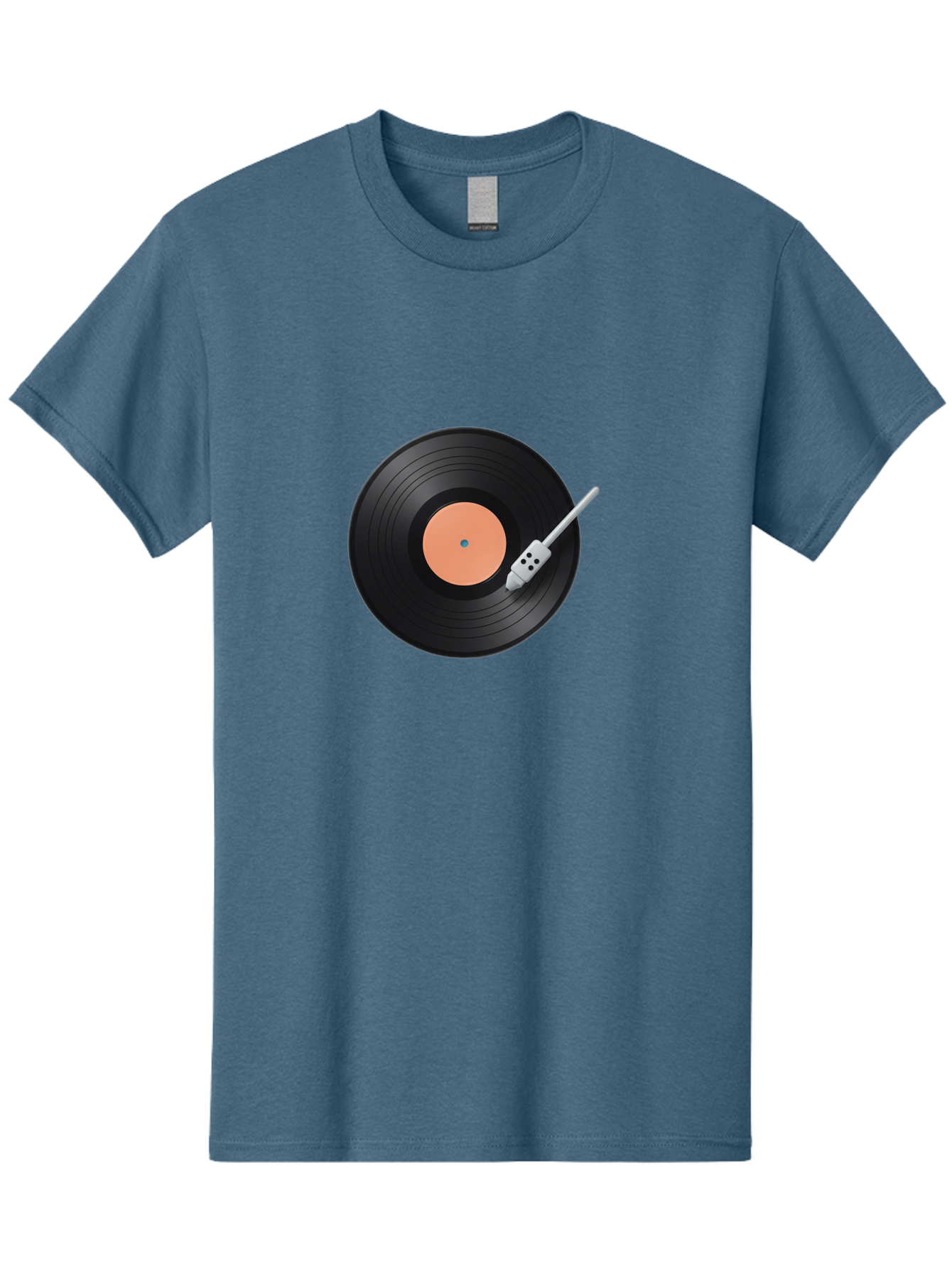 Vinyl-Record-1 Men'S Graphic Tee, 100% Cotton, Comfortable Casual Summer Wear, Machine Washable, Vinyl Record Player, Record Playing, Music Lover, Vinyl Collector, Retro Music, Nostalgic Sound, Classic Tunes, Analog Music, Turntable, Bad896 6