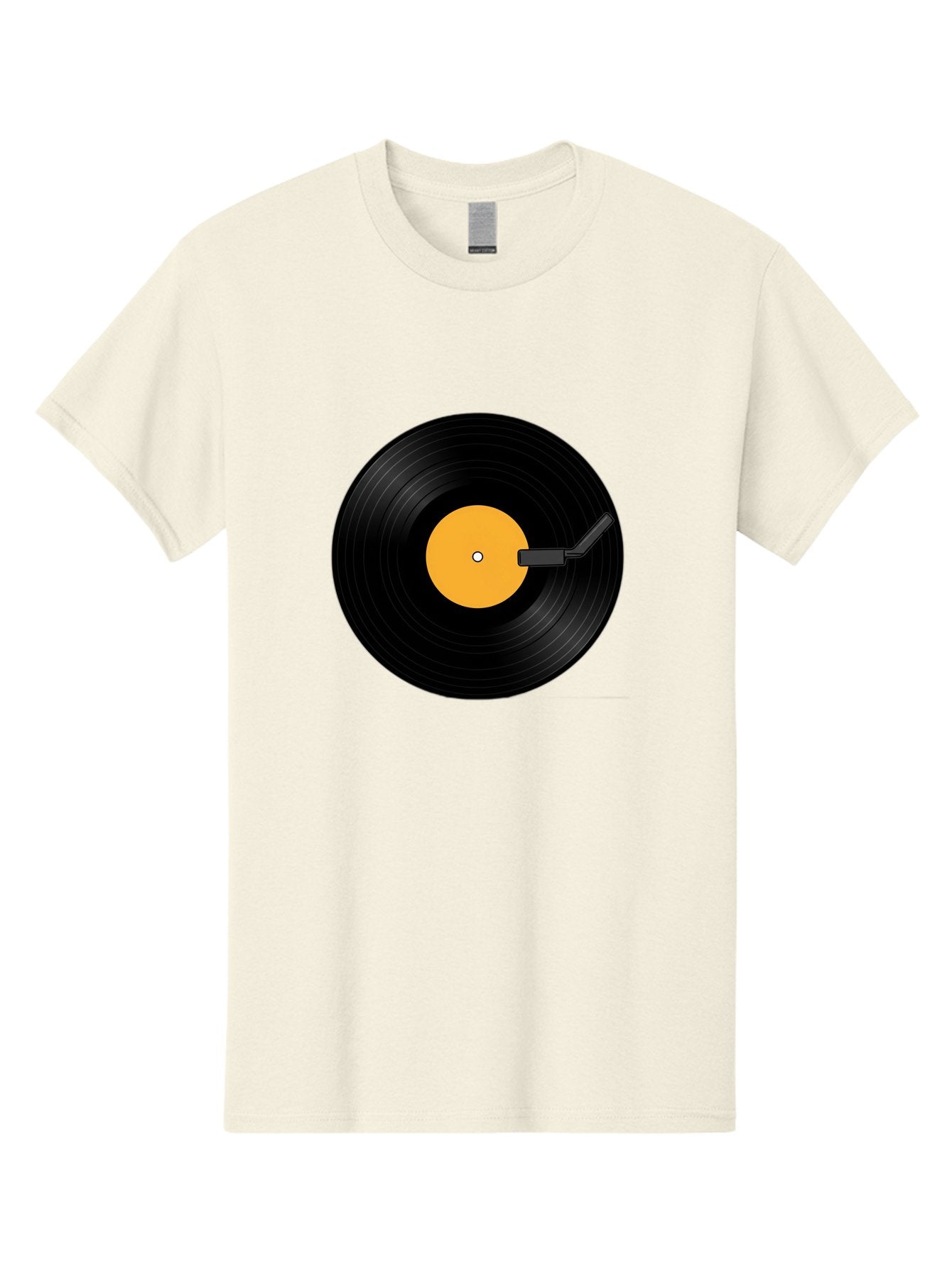 Vinyl-Record-Player-3 Men'S Graphic Tee, 100% Cotton, Comfortable Casual Summer Wear, Machine Washable, Vinyl Record, Record Player, Music Listening, Retro Audio, Classic Sound, Nostalgic Vibe, Music Culture Bad901 3