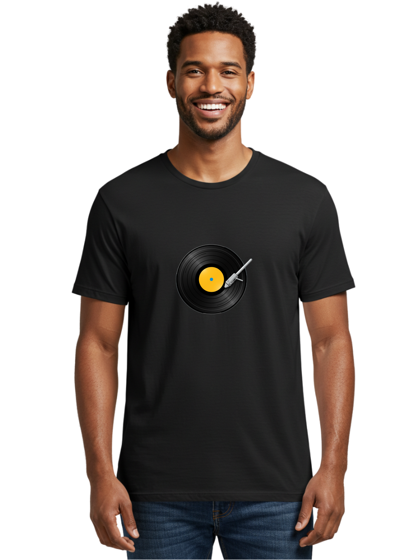 Vinyl-Record-Player-4 Men'S Graphic Tee, 100% Cotton, Comfortable Casual Summer Wear, Machine Washable, Vinyl Record, Record Player, Music Playback, Audio Equipment, Retro Technology, Nostalgia, Dj Setup, Music Lover Bad902 22