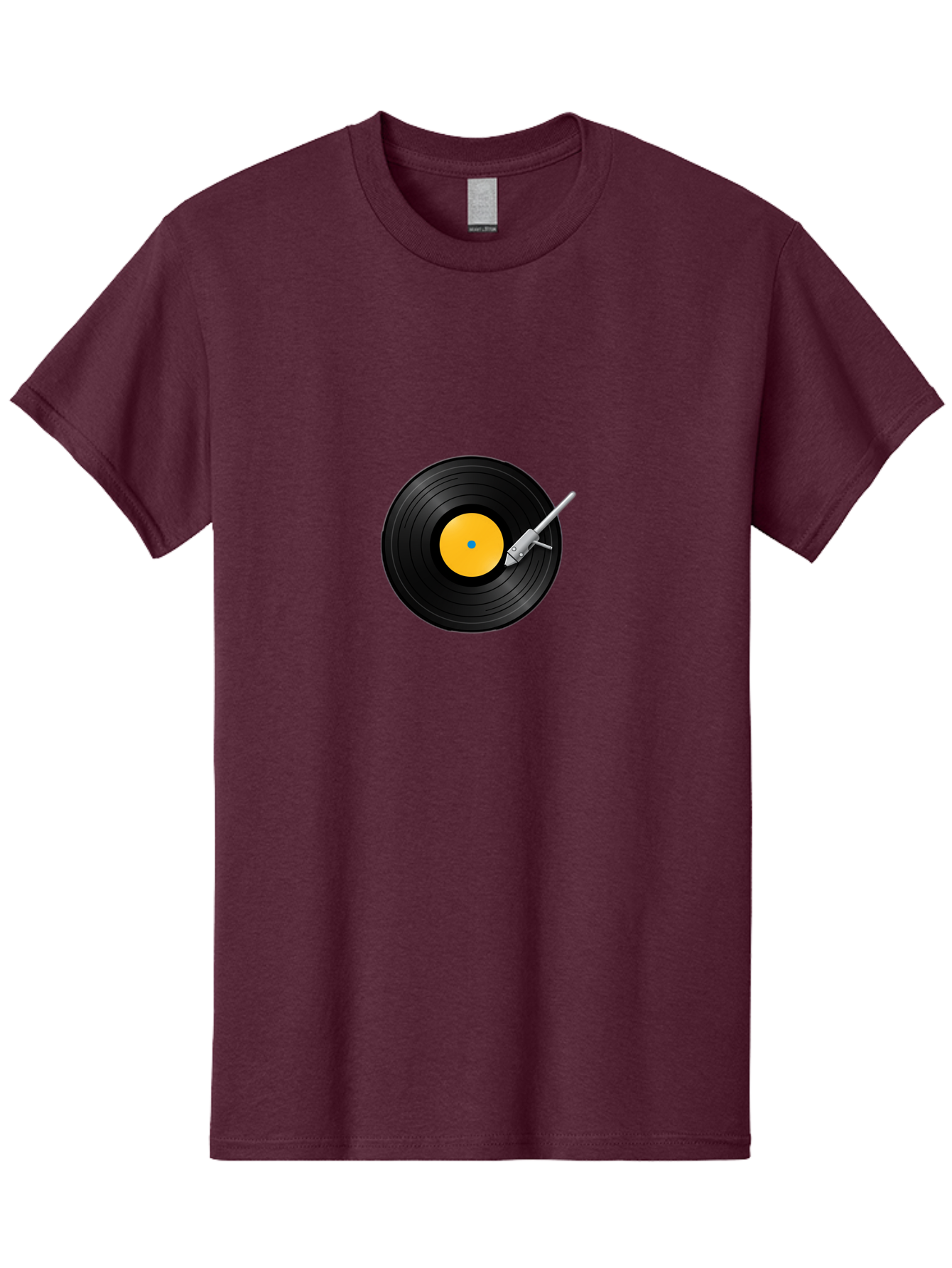 Vinyl-Record-Player-4 Men'S Graphic Tee, 100% Cotton, Comfortable Casual Summer Wear, Machine Washable, Vinyl Record, Record Player, Music Playback, Audio Equipment, Retro Technology, Nostalgia, Dj Setup, Music Lover Bad902 6