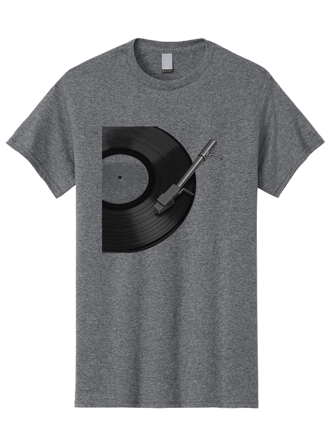 Vinyl-Record Men'S Graphic Tee, 100% Cotton, Comfortable Casual Summer Wear, Machine Washable, Vinyl Record, Record Player, Turntable, Music Equipment, Dj Setup, Audio Technology, Analog Sound, Music Listening Bad905 15