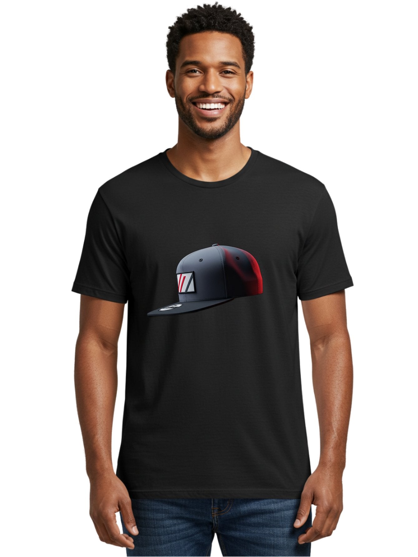 W-Logo-Baseball-Cap Men'S Graphic Tee, 100% Cotton, Comfortable Casual Summer Wear, Machine Washable, Baseball Cap With Logo, Black And Red Cap, Sporty Hat, Stylish Cap, Vl Emblem, Fashion Accessory, Casual Wear, Streetwear Bad907 22