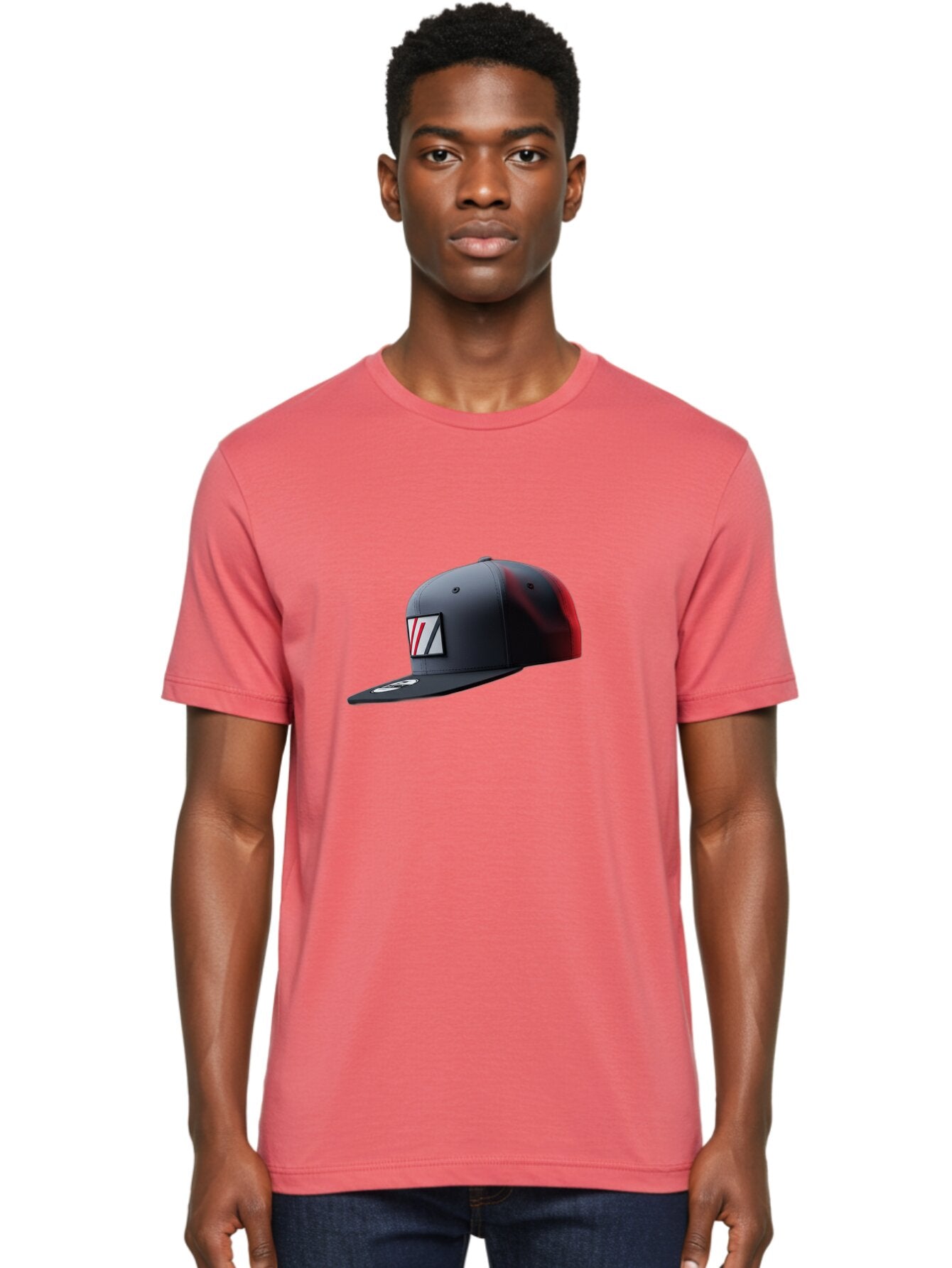 W-Logo-Baseball-Cap Men'S Graphic Tee, 100% Cotton, Comfortable Casual Summer Wear, Machine Washable, Baseball Cap With Logo, Black And Red Cap, Sporty Hat, Stylish Cap, Vl Emblem, Fashion Accessory, Casual Wear, Streetwear Bad907 26