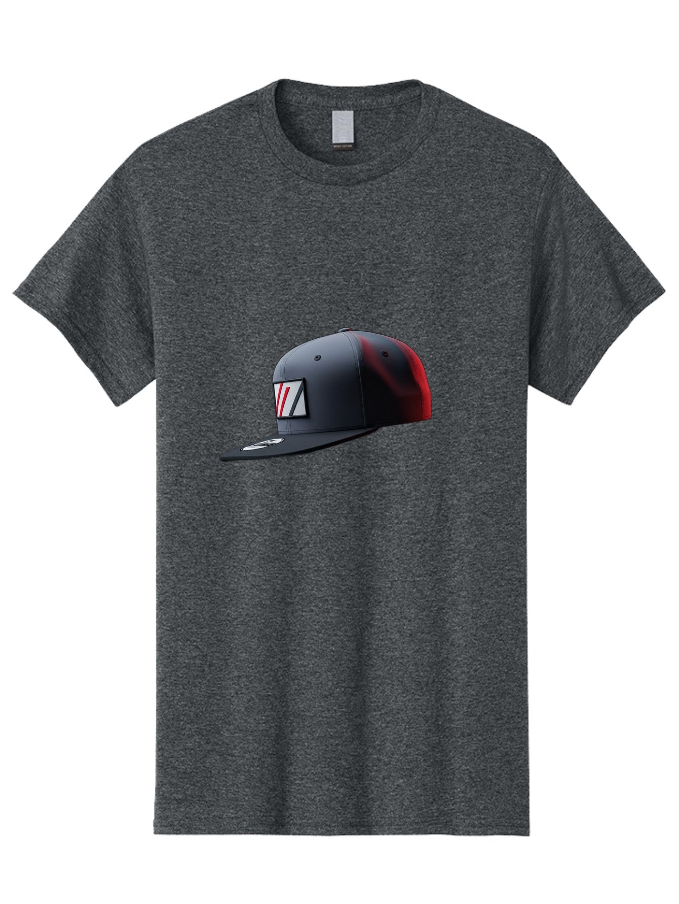 W-Logo-Baseball-Cap Men'S Graphic Tee, 100% Cotton, Comfortable Casual Summer Wear, Machine Washable, Baseball Cap With Logo, Black And Red Cap, Sporty Hat, Stylish Cap, Vl Emblem, Fashion Accessory, Casual Wear, Streetwear Bad907