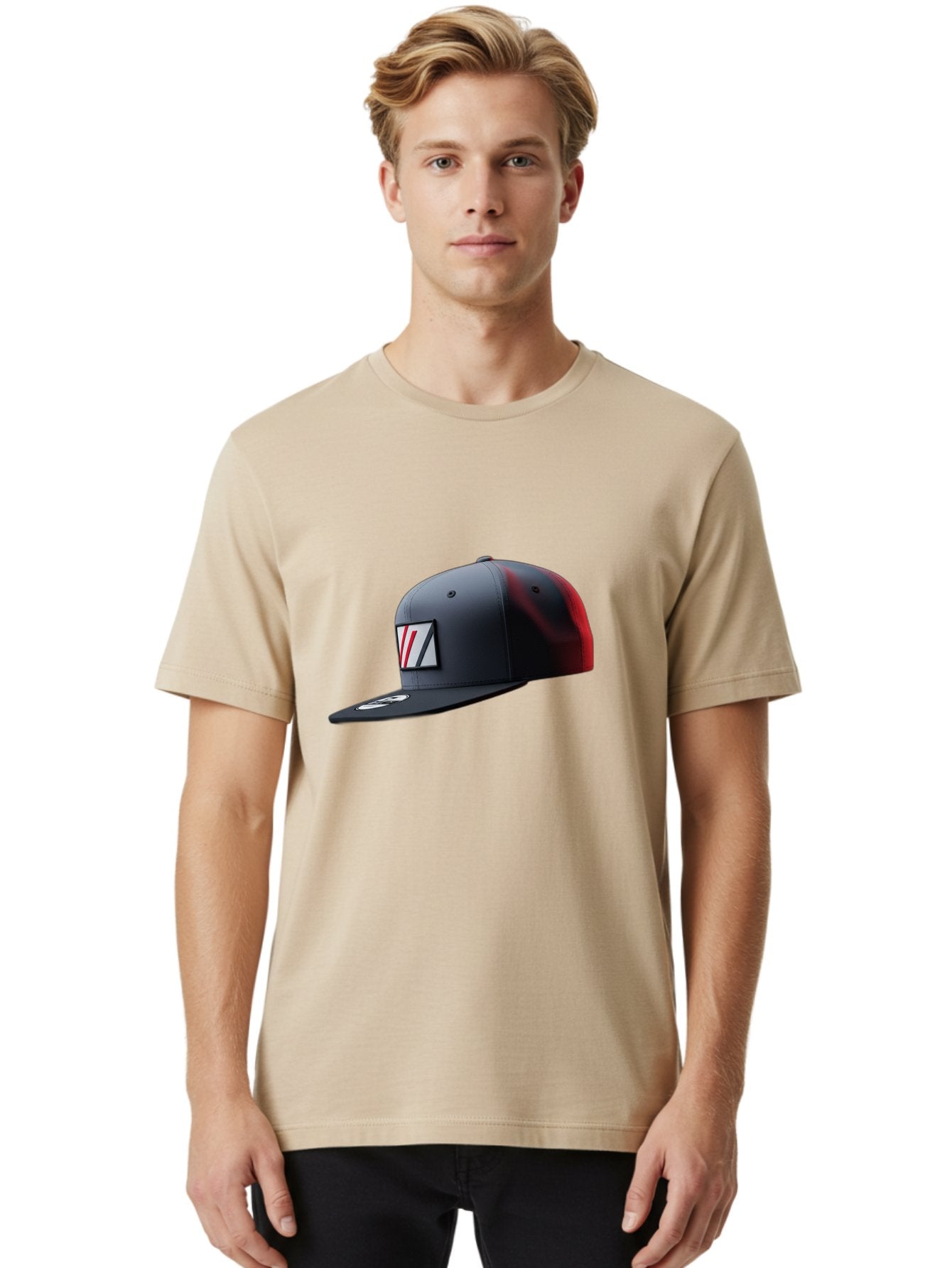 W-Logo-Baseball-Cap Men'S Graphic Tee, 100% Cotton, Comfortable Casual Summer Wear, Machine Washable, Baseball Cap With Logo, Black And Red Cap, Sporty Hat, Stylish Cap, Vl Emblem, Fashion Accessory, Casual Wear, Streetwear Bad907 19