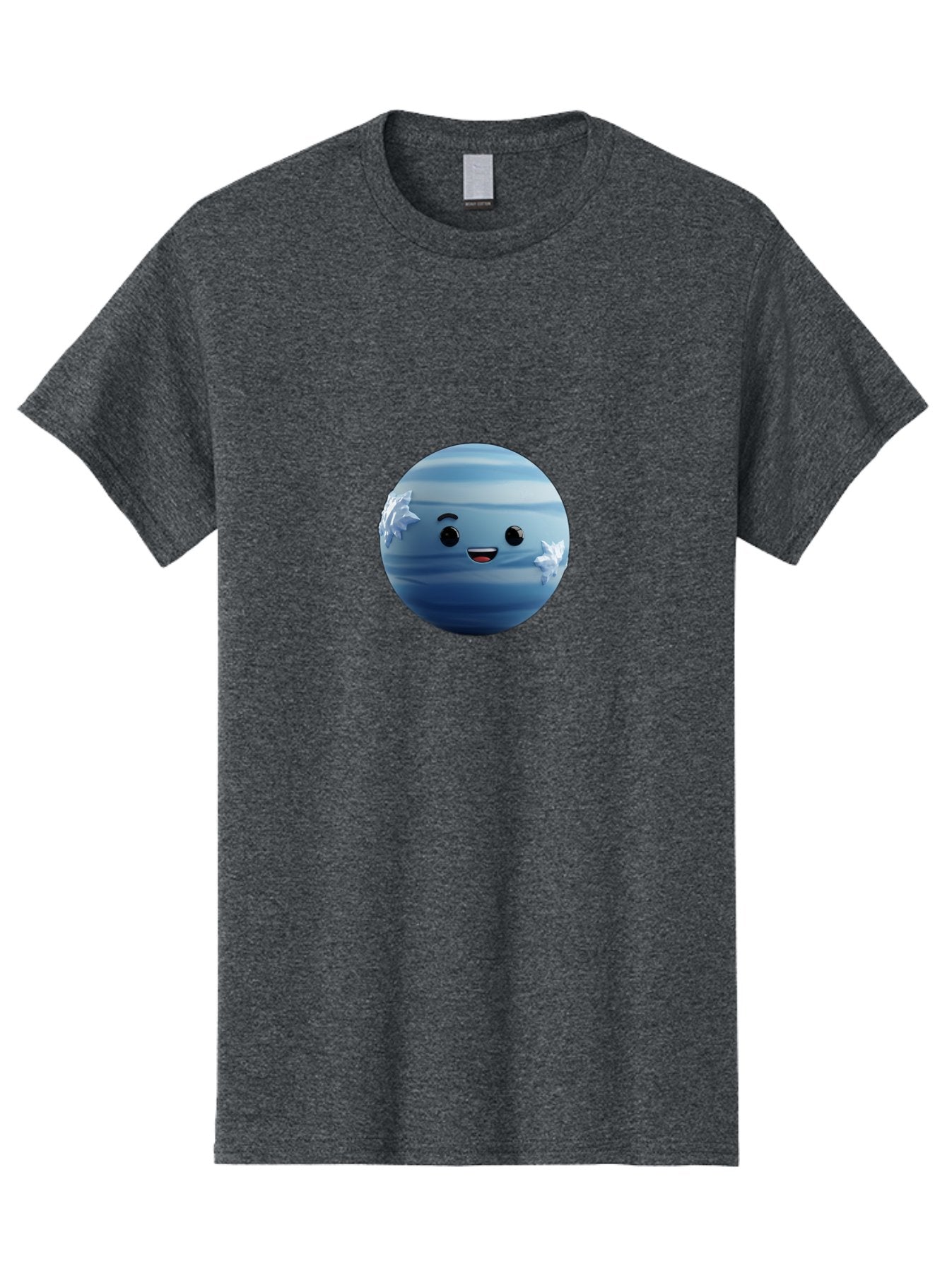 Water-Emoji Men'S Graphic Tee, 100% Cotton, Comfortable Casual Summer Wear, Machine Washable, Blue Water Droplet, Smiling Face, Cartoon Character, Cute Emoji, Playful Design, Fun Illustration, Smiling Water, Water Symbol Bad909 10