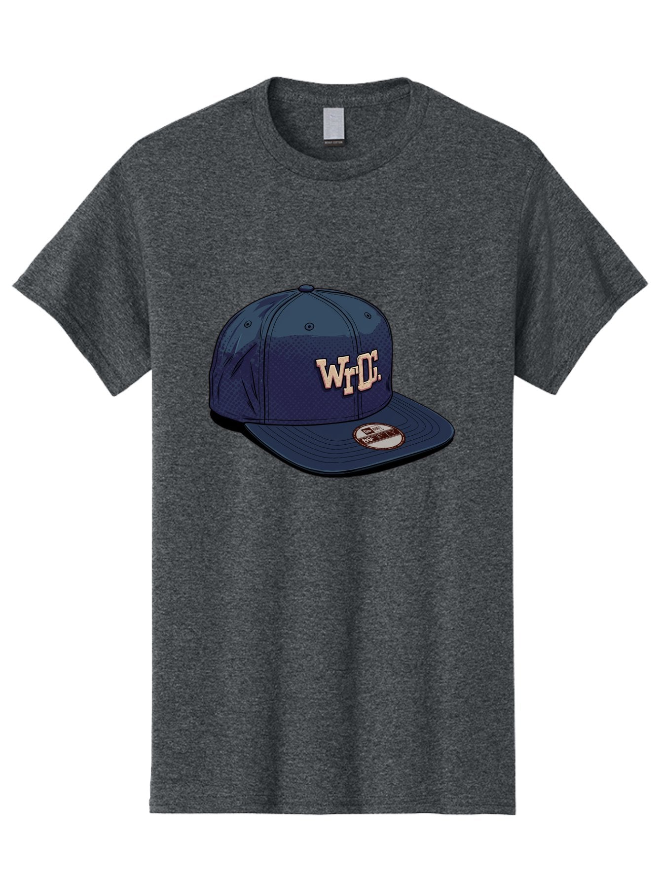 Wrdc-Baseball-Cap Men'S Graphic Tee, 100% Cotton, Comfortable Casual Summer Wear, Machine Washable, Navy Blue Baseball Cap, Trendy Hat, Streetwear Fashion, Wrdc Logo, New Era 59Fifty, Sports Apparel, Logo Design, Fashion Accessory Bad934 5