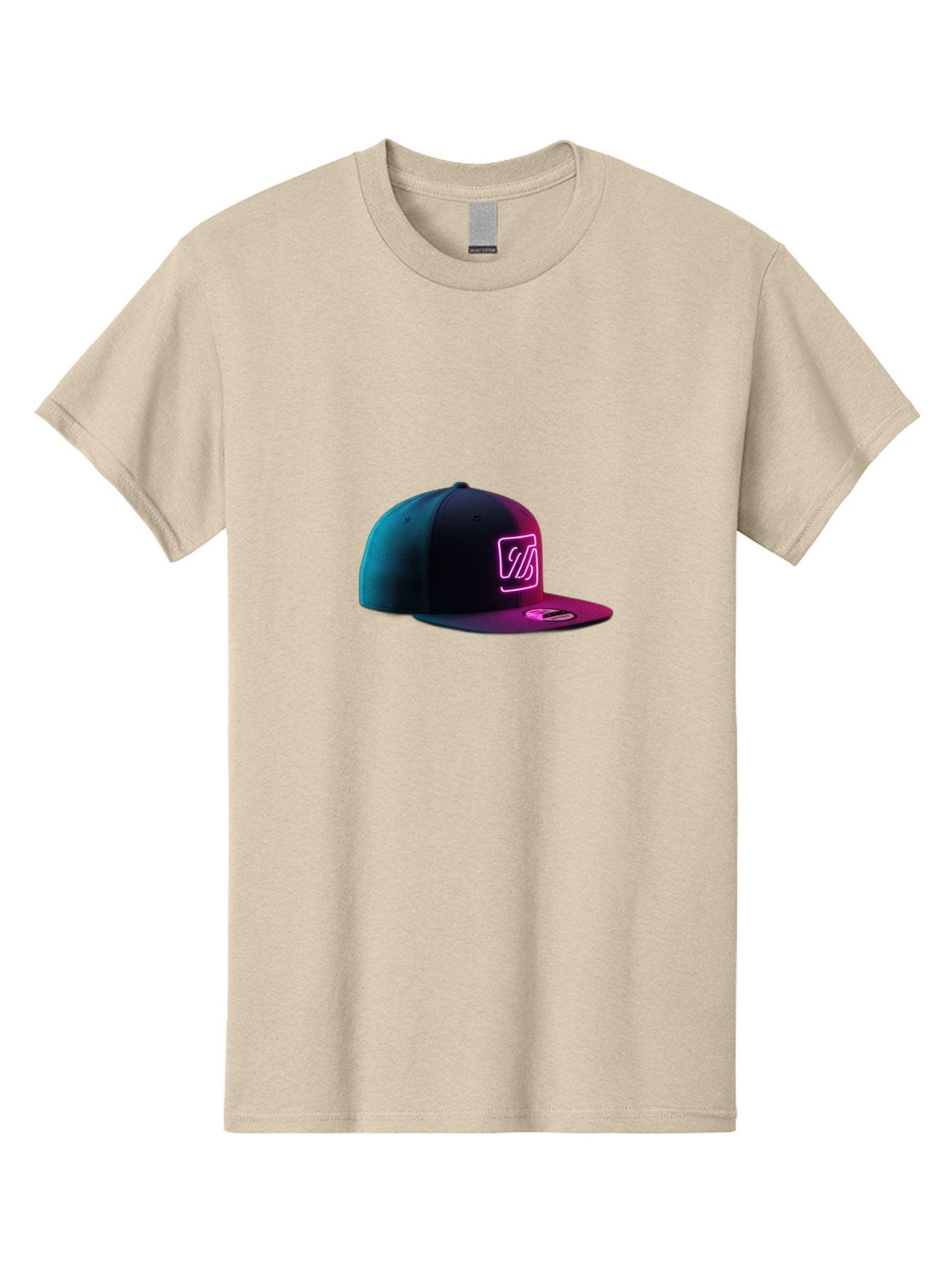 Yd-Logo-Cap Men'S Graphic Tee, 100% Cotton, Comfortable Casual Summer Wear, Machine Washable, Black Baseball Cap, Snapback Hat, Neon Pink Logo, Zild Branding, Streetwear Fashion, Trendy Accessories, Bold Design, Modern Style, Edgy Look Bad936 13