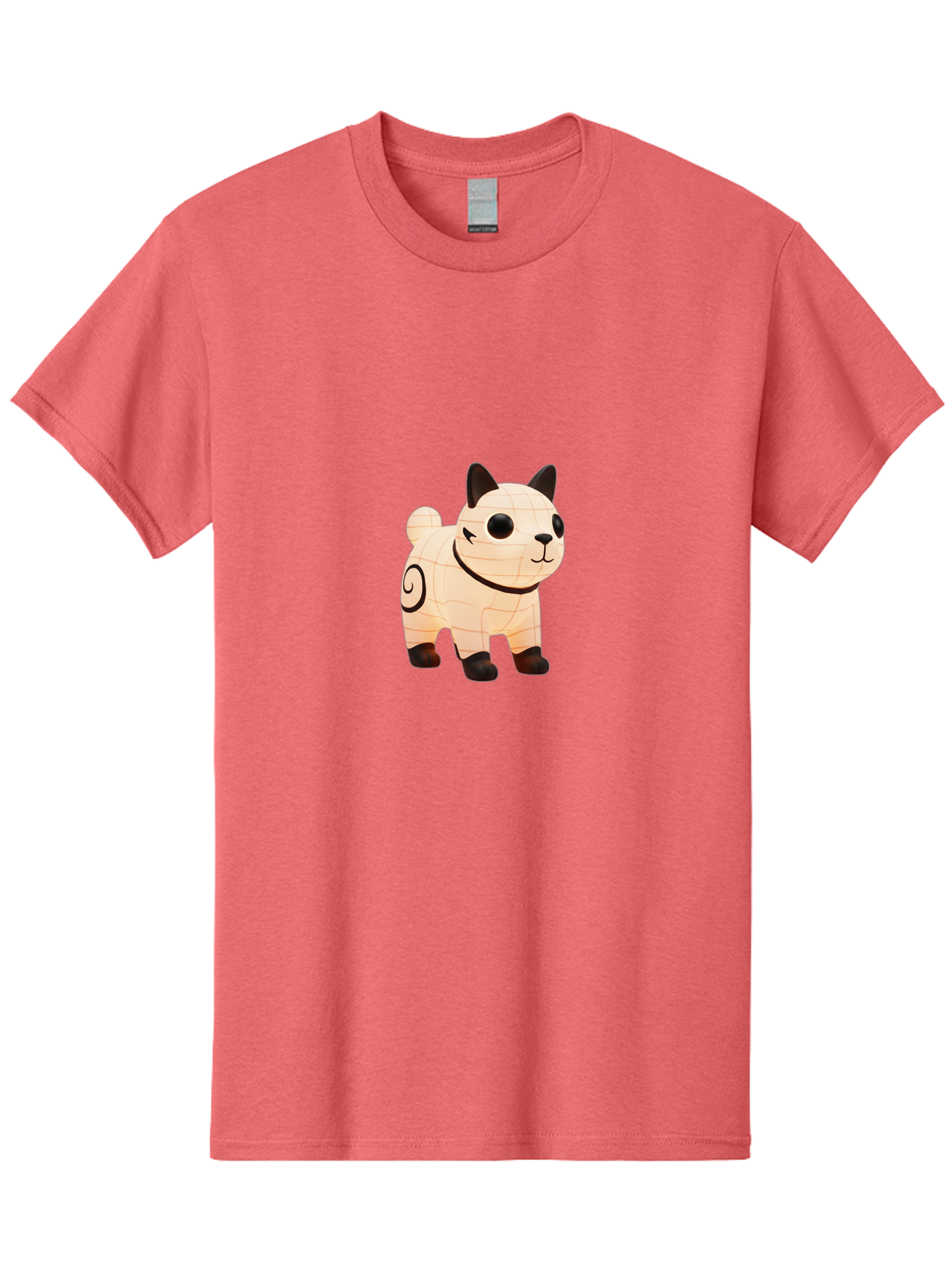 3D-Paper-Cat Men'S Graphic Tee, 100% Cotton, Comfortable Casual Summer Wear, Machine Washable, Paper Cat, Origami Cat, Animal Art, Cute Cat, Black And White Cat, Decorative Cat, Paper Craft, Animal Design Bad950
