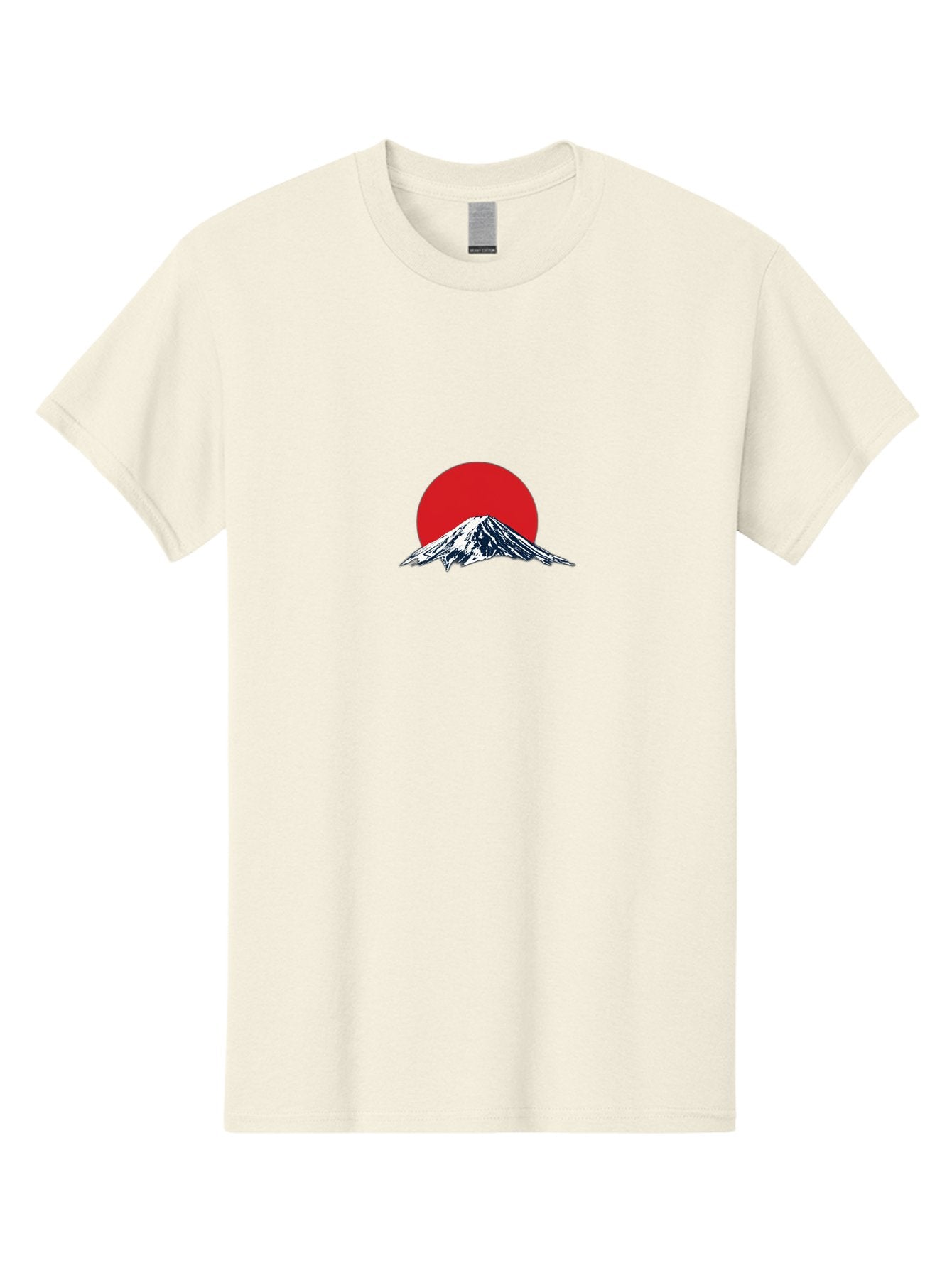 Mount-Fuji-4 Men'S Graphic Tee, 100% Cotton, Comfortable Casual Summer Wear, Machine Washable, Mount Fuji Landscape, Japanese Mountain Scenery, Red Sun, Snow-Capped Peak, Minimalist Design, Iconic Landmark, Serene Atmosphere Bad969 13