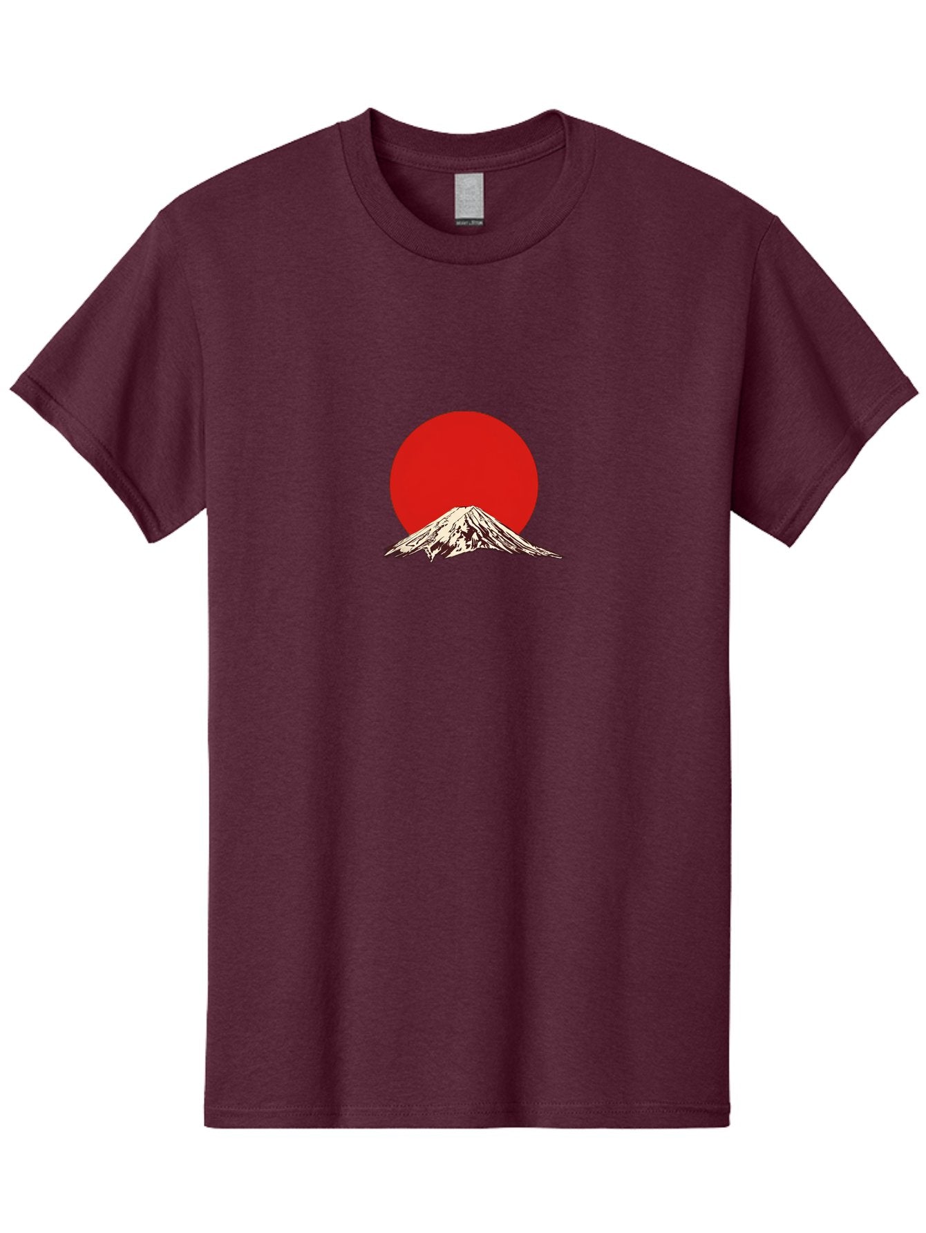 Mount-Fuji-7 Men'S Graphic Tee, 100% Cotton, Comfortable Casual Summer Wear, Machine Washable, Mount Fuji, Red Sun, Japanese Mountain, Iconic Landmark, Serene Landscape, Snow-Capped Peak, Minimalist Design, Bold Colors Bad972 14