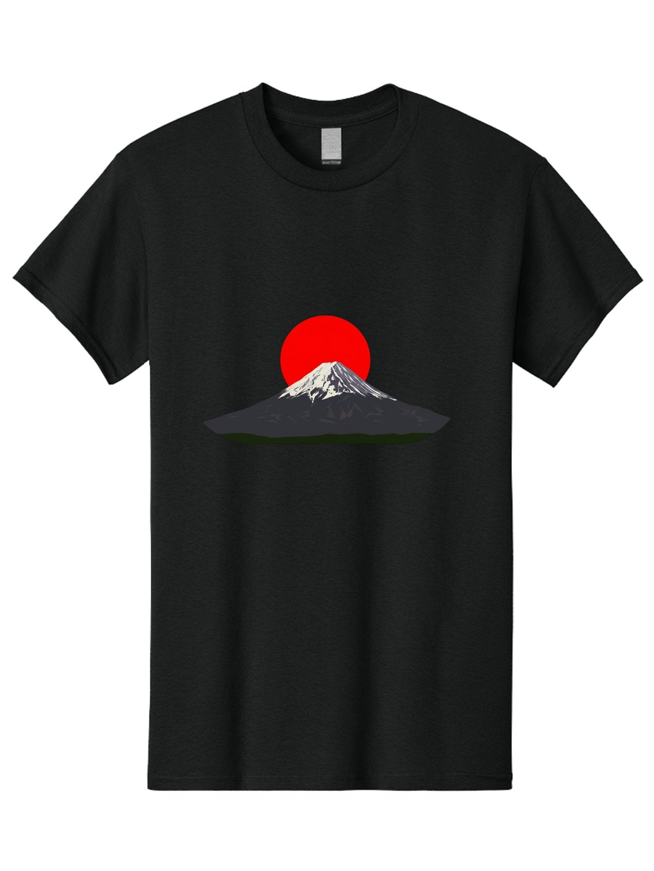 Mount-Fuji-9 Men'S Graphic Tee, 100% Cotton, Comfortable Casual Summer Wear, Machine Washable, Mount Fuji Silhouette, Red Sun, Japanese Landscape, Minimalist Design, Iconic Mountain, Serene Atmosphere, Cultural Symbol, Japan Tourism Bad974 12