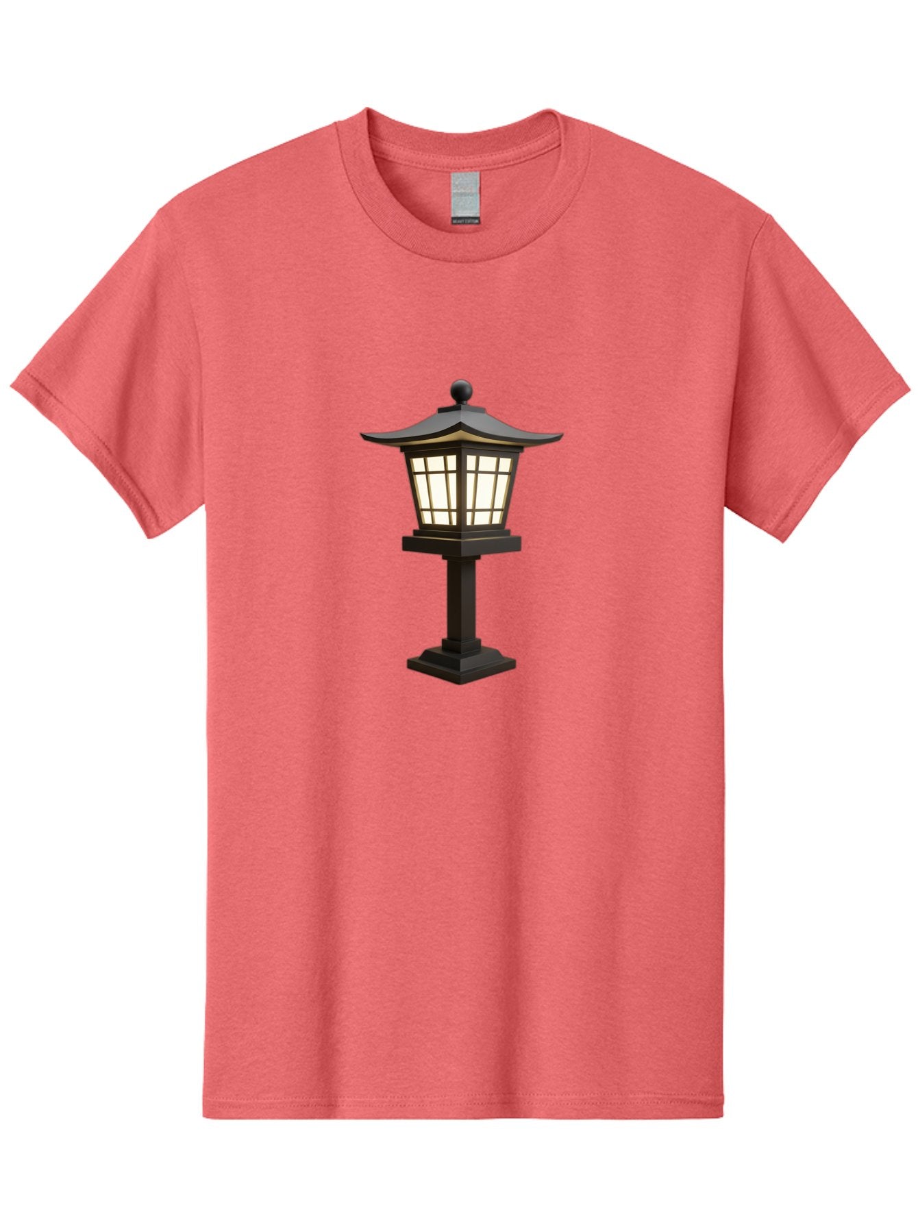 Pagoda-Style-Lamp-Post Men'S Graphic Tee, 100% Cotton, Comfortable Casual Summer Wear, Machine Washable, Outdoor Lamp, Pagoda Style, Garden Lighting, Decorative Post, Soft Glow, Warm Illumination, Landscape Feature, Courtyard Decoration Bad982 10