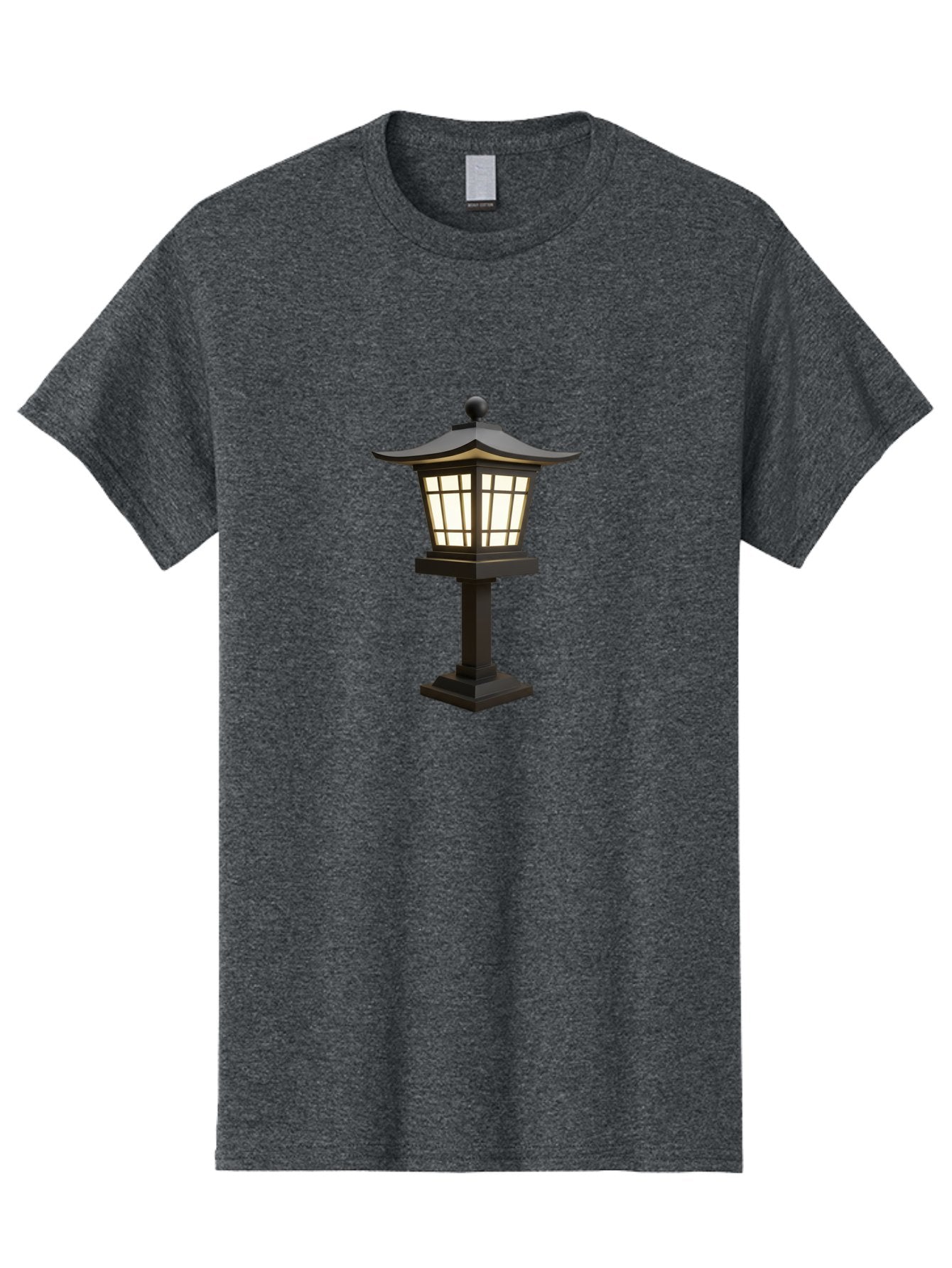 Pagoda-Style-Lamp-Post Men'S Graphic Tee, 100% Cotton, Comfortable Casual Summer Wear, Machine Washable, Outdoor Lamp, Pagoda Style, Garden Lighting, Decorative Post, Soft Glow, Warm Illumination, Landscape Feature, Courtyard Decoration Bad982 14