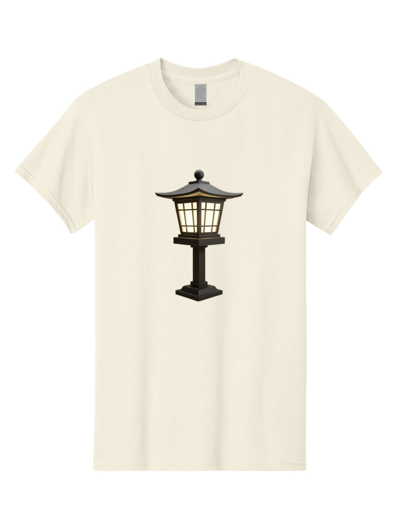 Pagoda-Style-Lamp-Post Men'S Graphic Tee, 100% Cotton, Comfortable Casual Summer Wear, Machine Washable, Outdoor Lamp, Pagoda Style, Garden Lighting, Decorative Post, Soft Glow, Warm Illumination, Landscape Feature, Courtyard Decoration Bad982 7