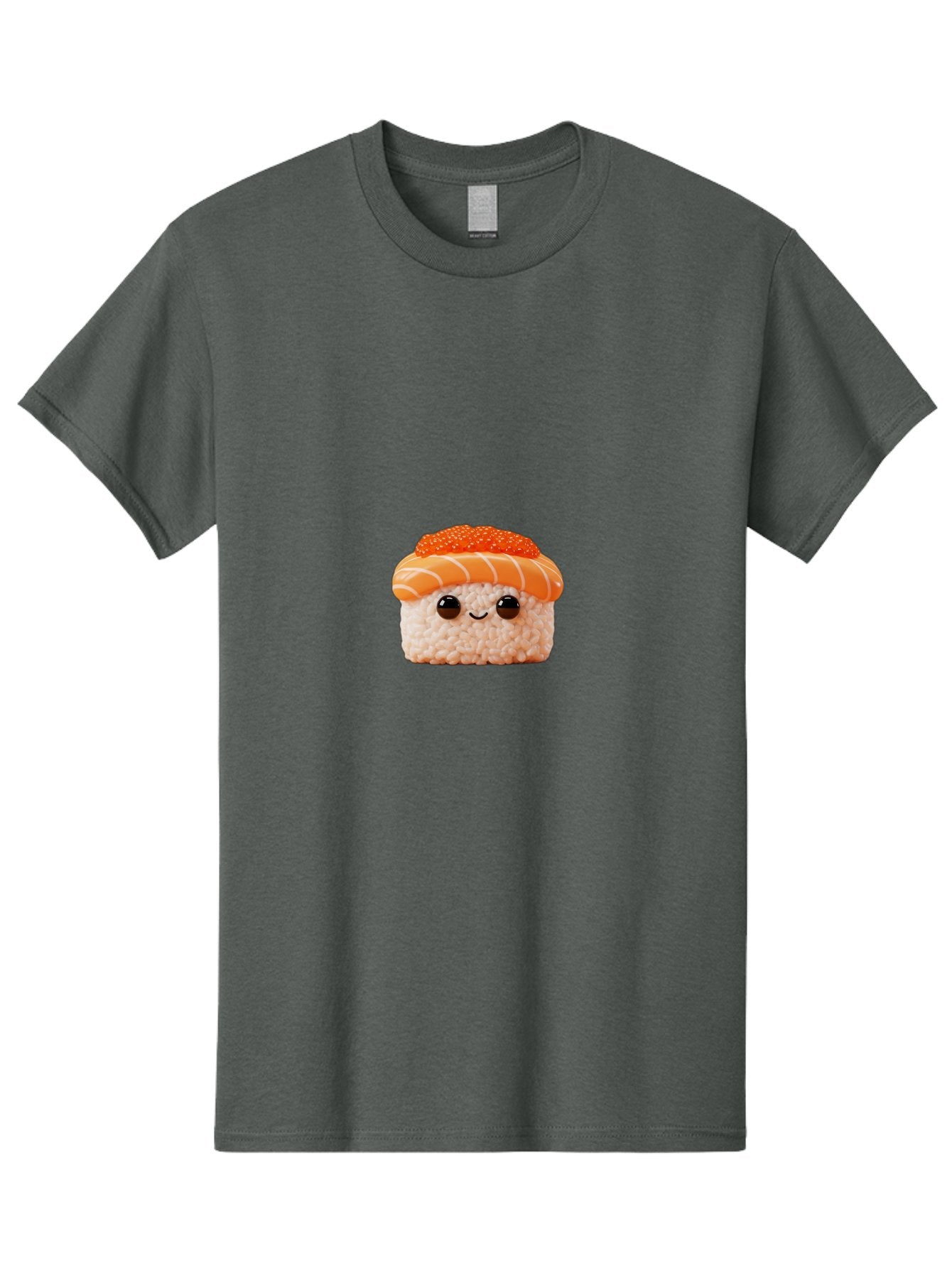 Sushi-Plush-Toy Men'S Graphic Tee, 100% Cotton, Comfortable Casual Summer Wear, Machine Washable, Kawaii Sushi, Cute Sushi, Adorable Plushie, Japanese Food, Sushi Plush Toy, Cartoon Sushi, Cute Food, Food Plushie, Sushi Character, Bad997 13