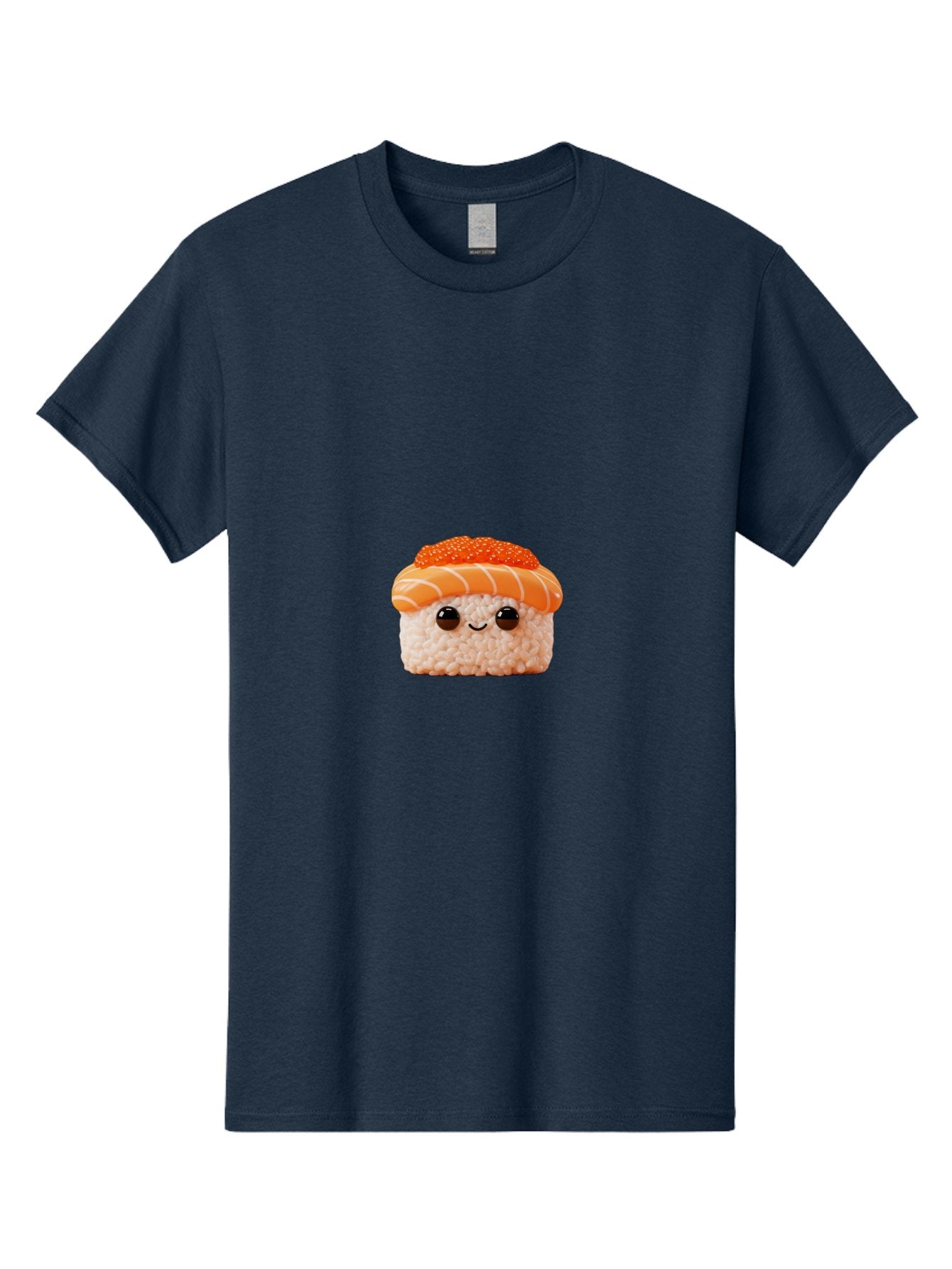 Sushi-Plush-Toy Men'S Graphic Tee, 100% Cotton, Comfortable Casual Summer Wear, Machine Washable, Kawaii Sushi, Cute Sushi, Adorable Plushie, Japanese Food, Sushi Plush Toy, Cartoon Sushi, Cute Food, Food Plushie, Sushi Character, Bad997 6