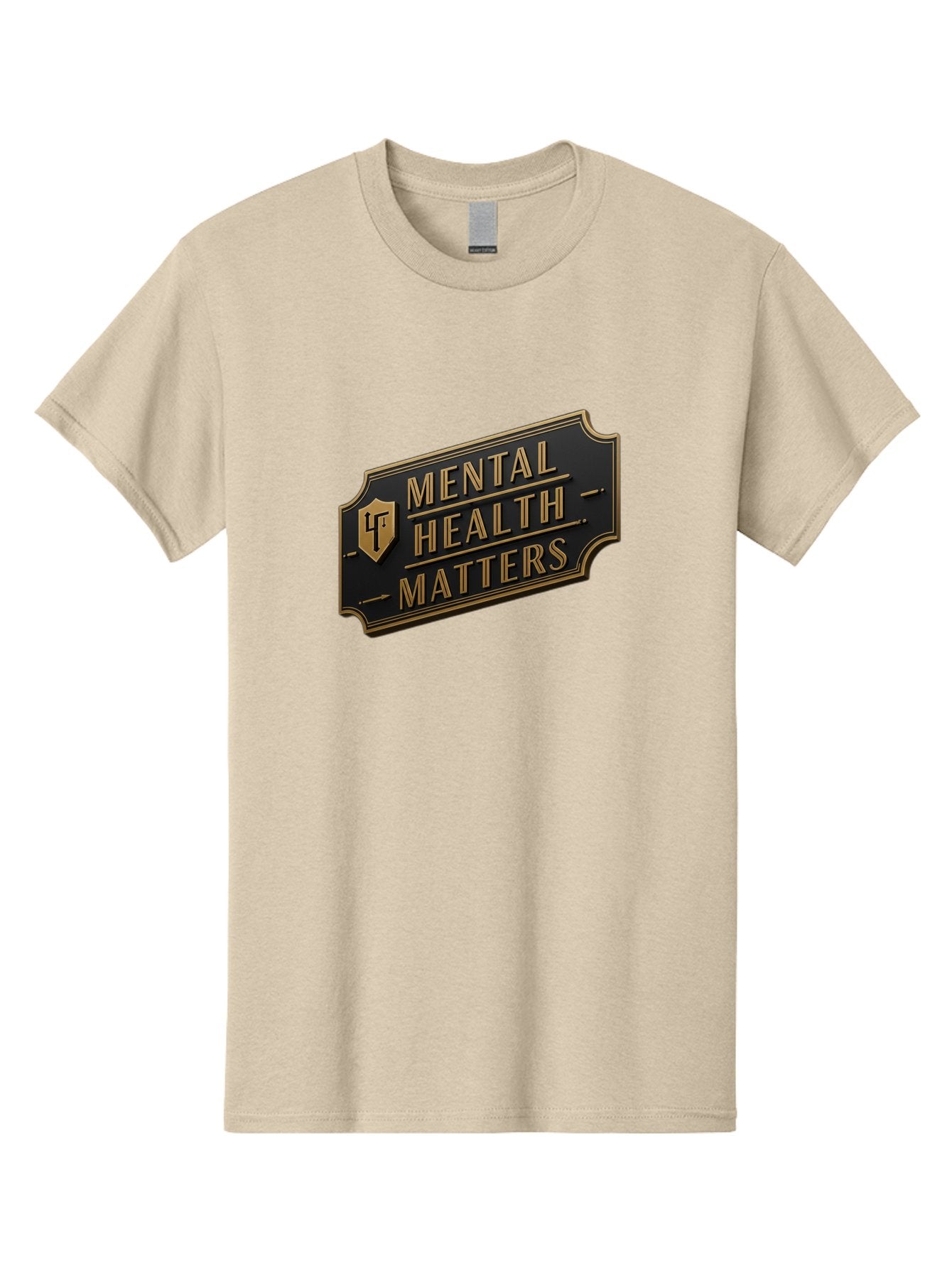 Mental-Health-Matters Men'S Graphic Tee, 100% Cotton, Comfortable Casual Summer Wear, Machine Washable, Mental Health Awareness, Mental Health Matters, Mental Wellness, Self Care, Mental Health Support, Lf Logo, Luxury Branding, Bae071 10