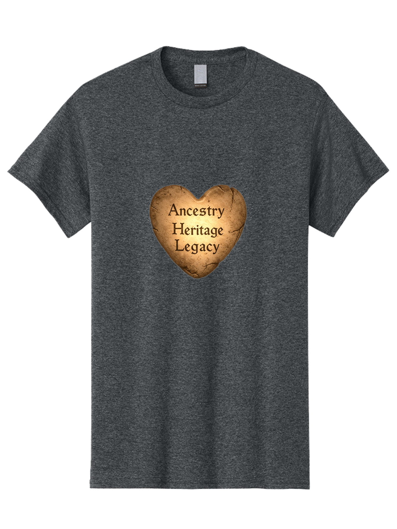 Ancestry-Heritage-Legacy Men'S Graphic Tee, 100% Cotton, Comfortable Casual Summer Wear, Machine Washable, Heartfelt Connection, Family History, Cultural Heritage, Ancestral Roots, Legacy Love, Genealogy Research, Family Tree, Bae112 3