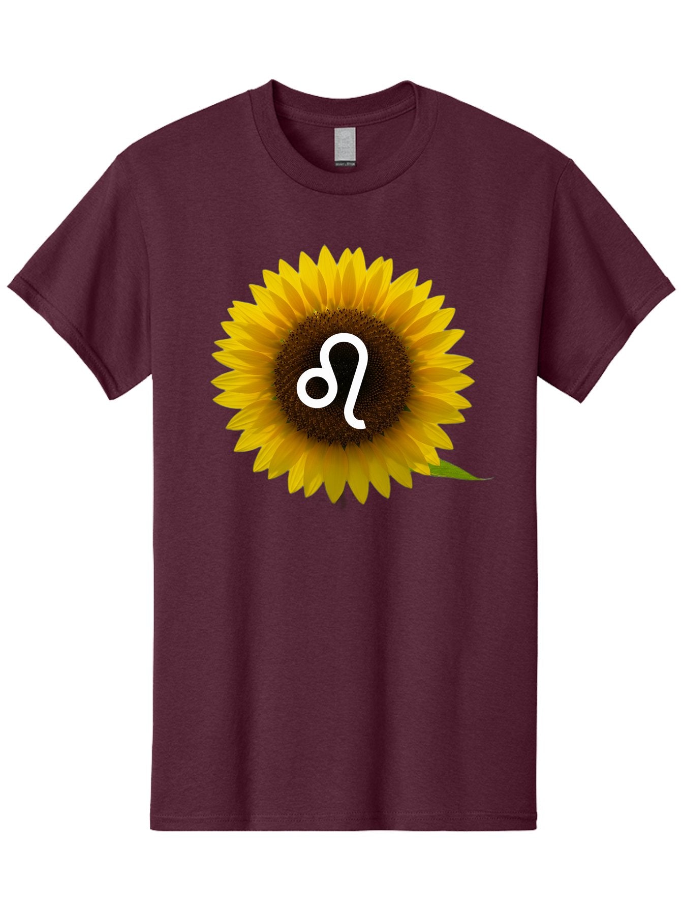 Cancer-Zodiac-Symbol-Sunflower Men'S Graphic Tee, 100% Cotton, Comfortable Casual Summer Wear, Machine Washable, Sunflower With Leo Zodiac Symbol, Astrology Sign, Horoscope, Floral Representation, Vibrant Yellow Petals, Symbolic Astrology, Bae143 6
