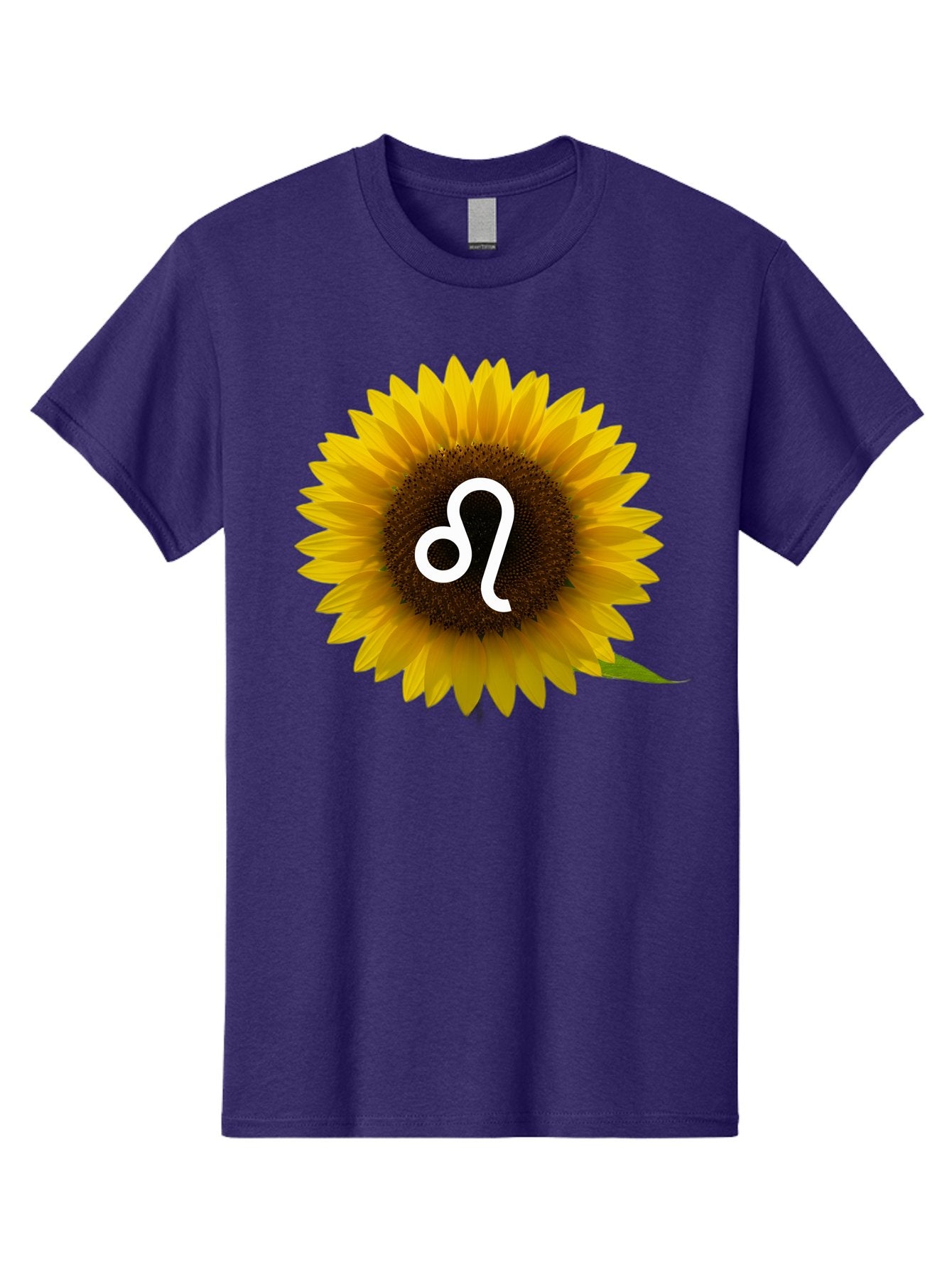 Cancer-Zodiac-Symbol-Sunflower Men'S Graphic Tee, 100% Cotton, Comfortable Casual Summer Wear, Machine Washable, Sunflower With Leo Zodiac Symbol, Astrology Sign, Horoscope, Floral Representation, Vibrant Yellow Petals, Symbolic Astrology, Bae143 10