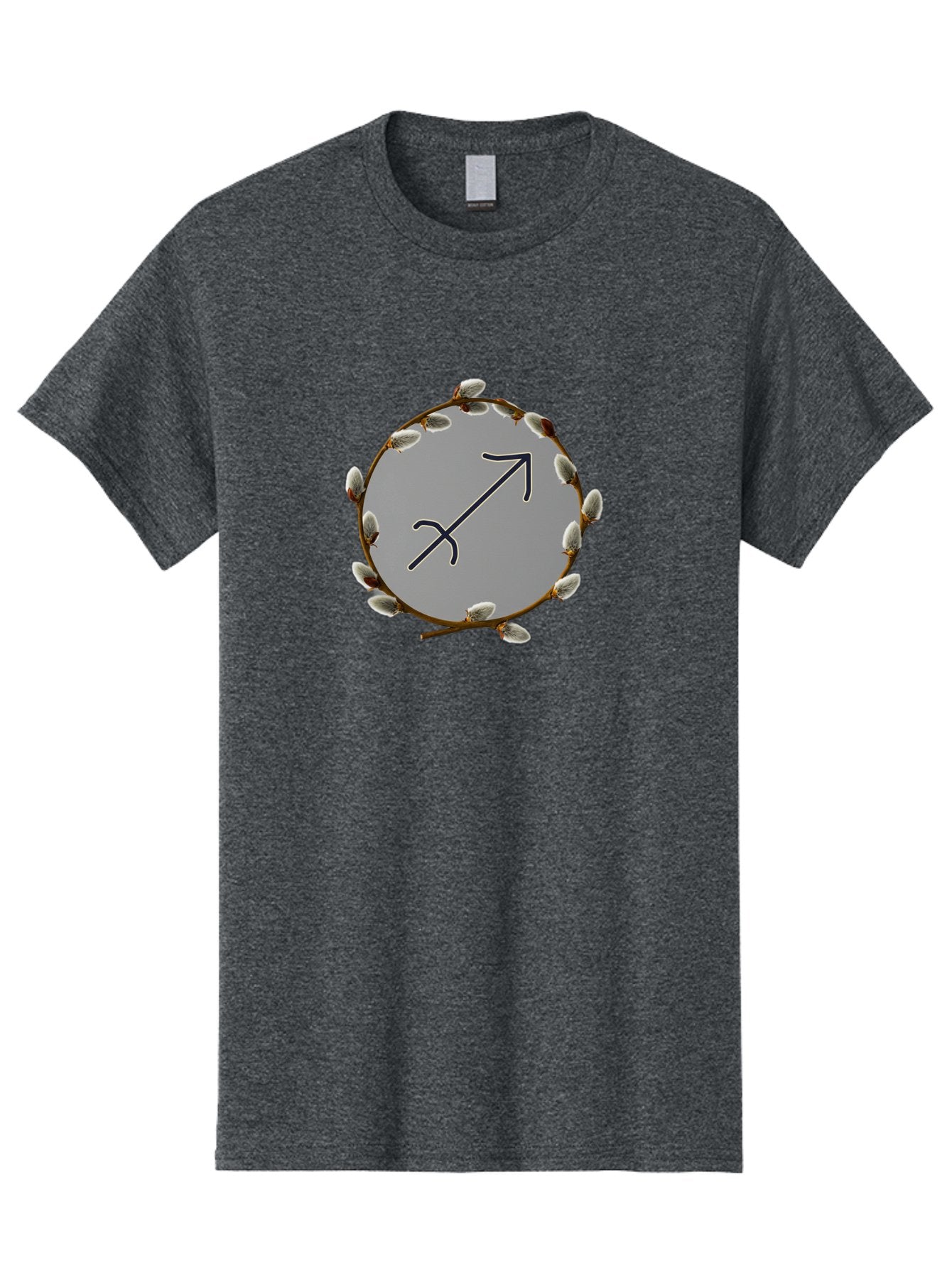 Sagittarius-Zodiac-Sign Men'S Graphic Tee, 100% Cotton, Comfortable Casual Summer Wear, Machine Washable, Sagittarius Zodiac Symbol, Astrology Sign, Arrow Symbol, Mystical Graphics, Spiritual Imagery, Esoteric Art Bae262 10