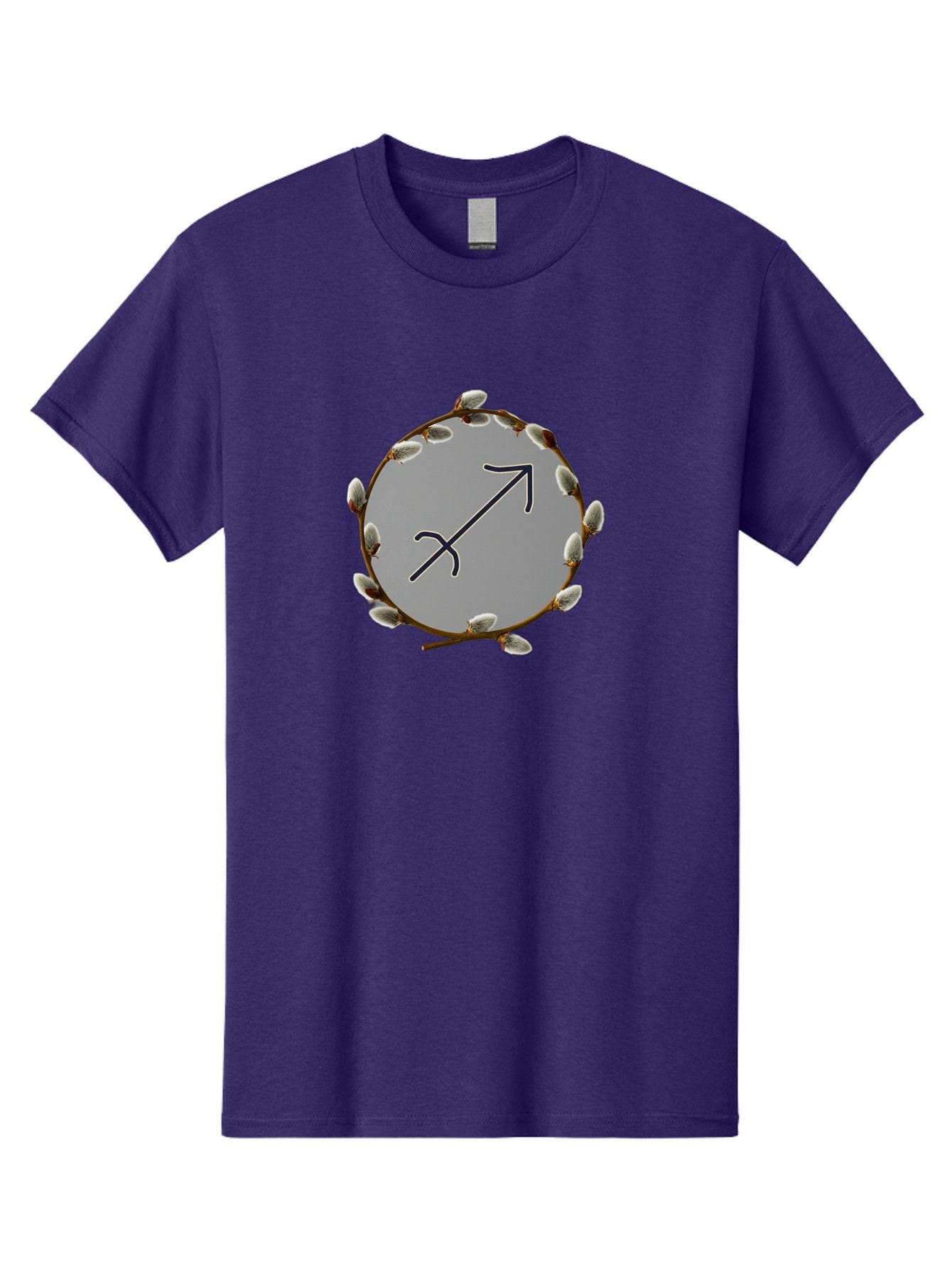 Sagittarius-Zodiac-Sign Men'S Graphic Tee, 100% Cotton, Comfortable Casual Summer Wear, Machine Washable, Sagittarius Zodiac Symbol, Astrology Sign, Arrow Symbol, Mystical Graphics, Spiritual Imagery, Esoteric Art Bae262 14