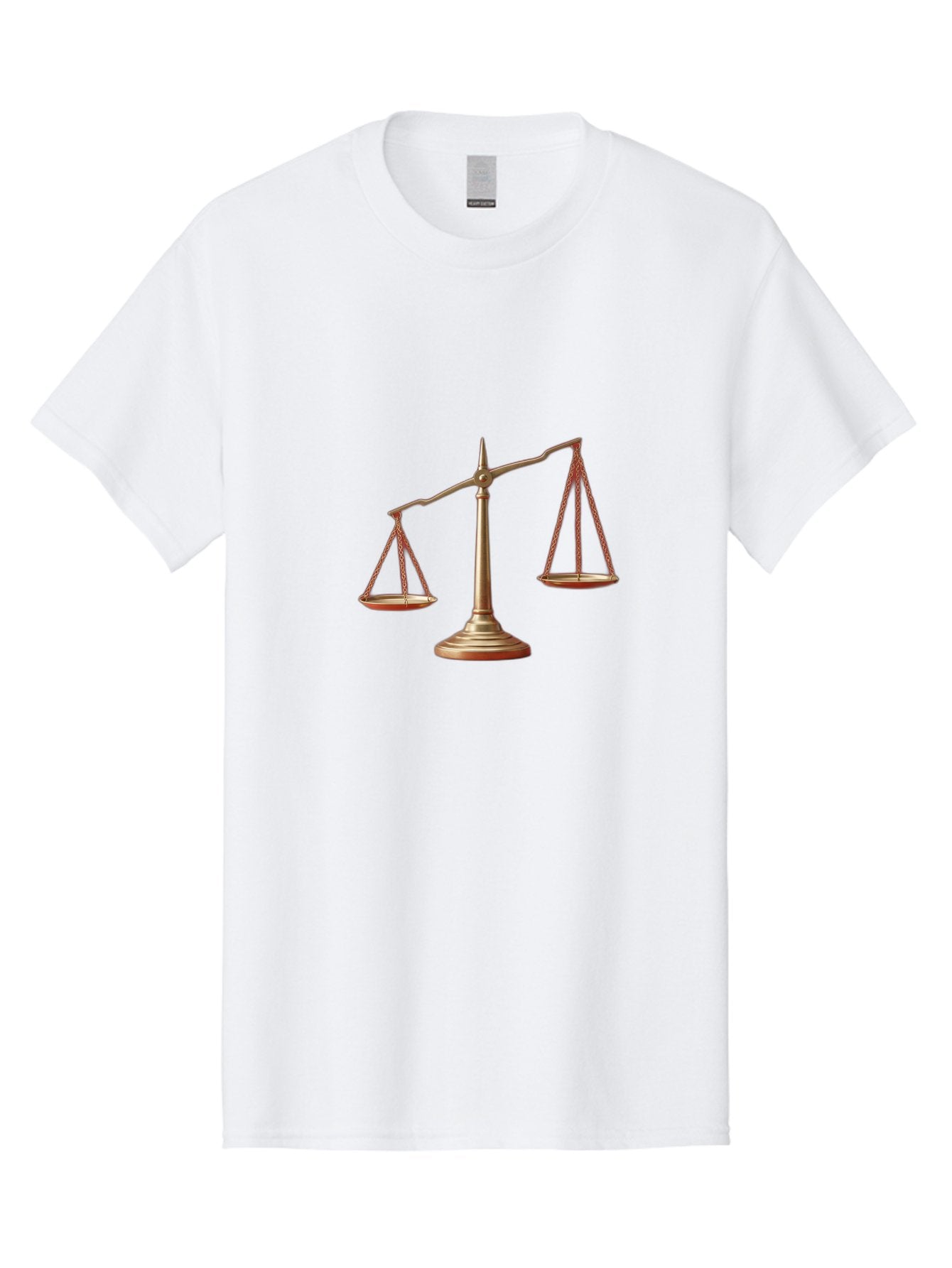 Scales-Of-Justice Men'S Graphic Tee, 100% Cotton, Comfortable Casual Summer Wear, Machine Washable, Justice Symbol, Balance Scale, Law And Order, Fairness, Equality, Legal Representation, Equilibrium Bae266 14
