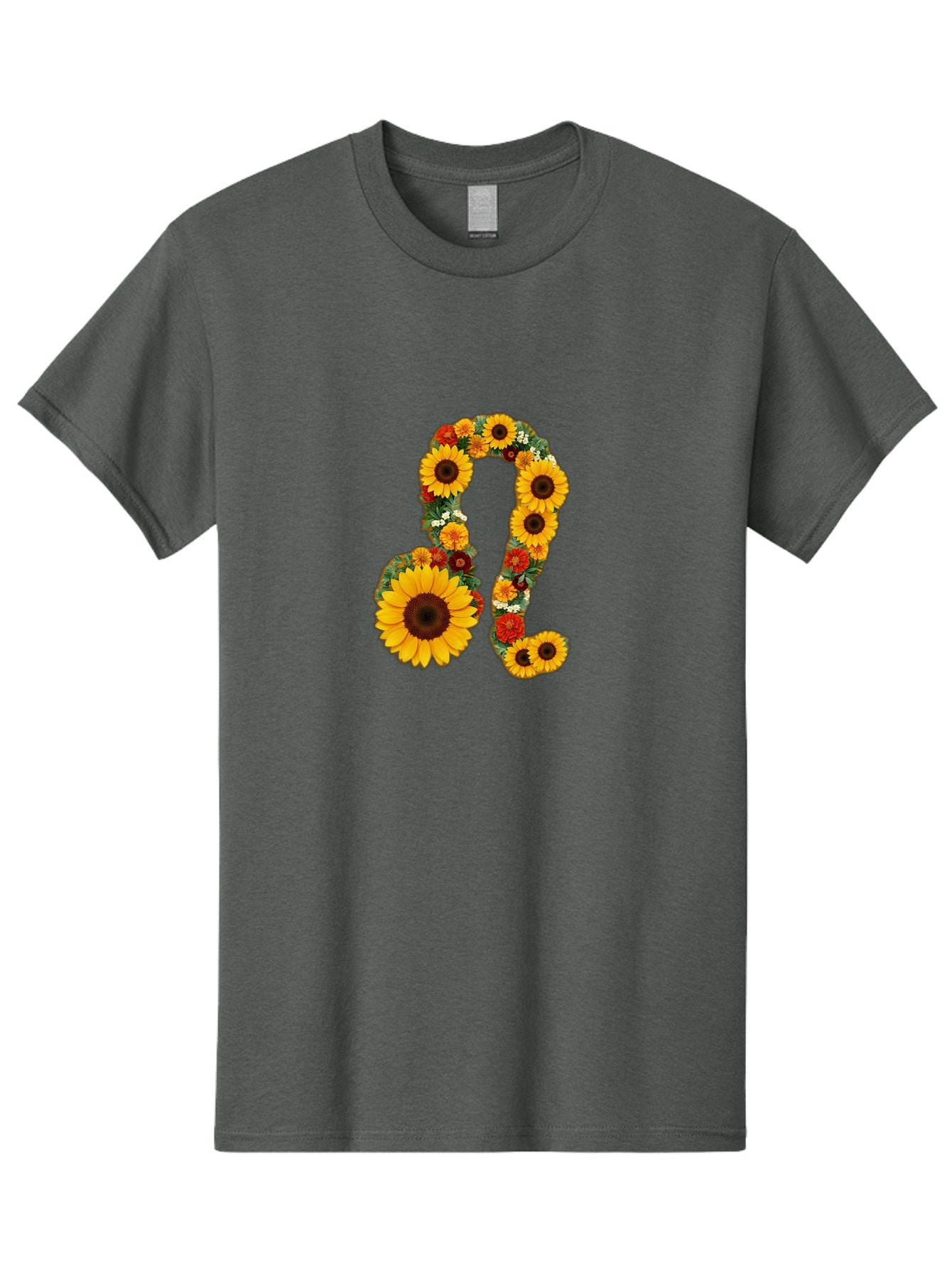 Treble-Clef Men'S Graphic Tee, 100% Cotton, Comfortable Casual Summer Wear, Machine Washable, Sunflowers, Floral Arrangement, Musical Notes, G Clef Symbol, Music Art, Flowers, Creative Typography, Music Lovers, Floral Design, Harmony, Symphony Bae307 11