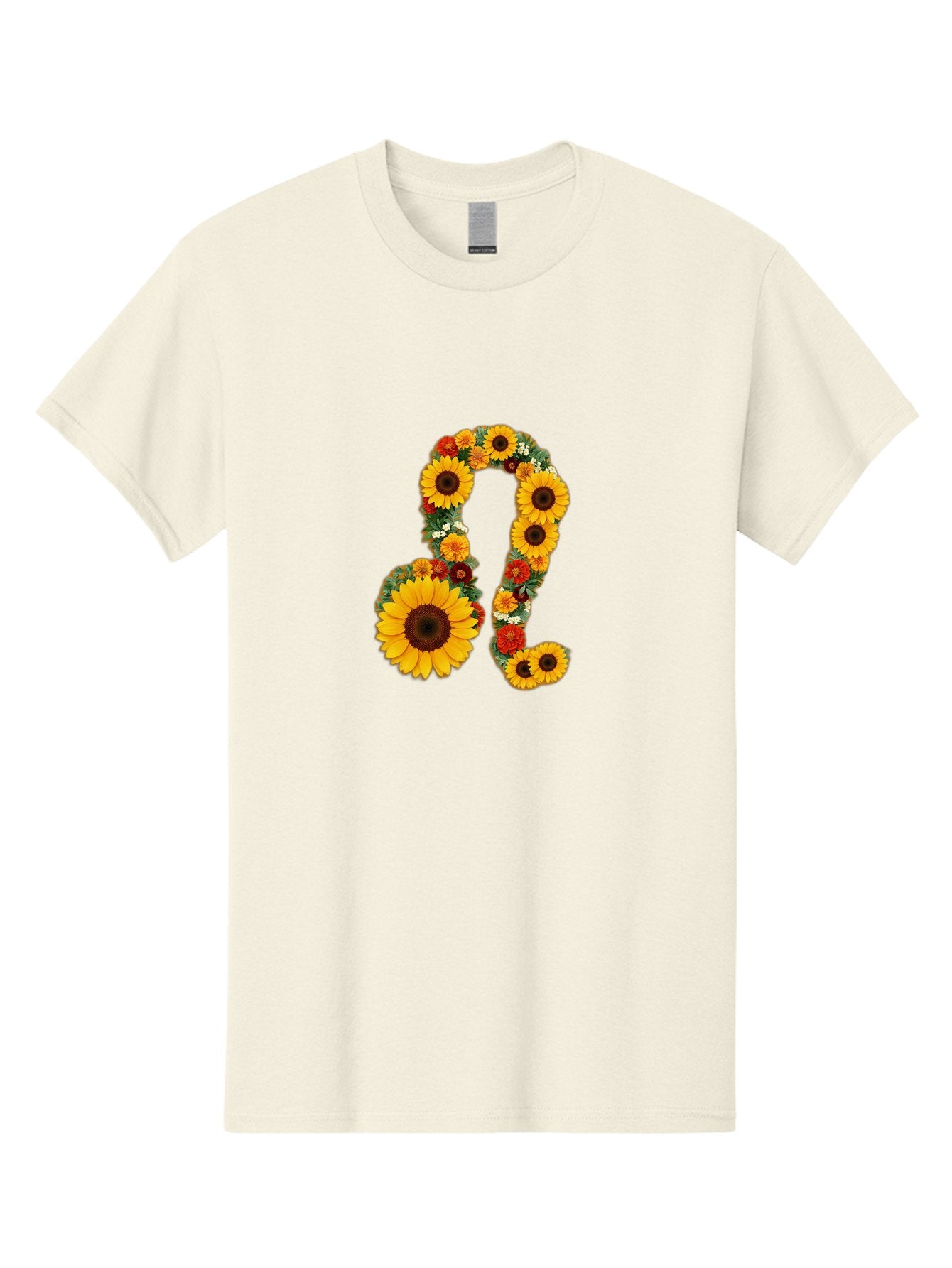 Treble-Clef Men'S Graphic Tee, 100% Cotton, Comfortable Casual Summer Wear, Machine Washable, Sunflowers, Floral Arrangement, Musical Notes, G Clef Symbol, Music Art, Flowers, Creative Typography, Music Lovers, Floral Design, Harmony, Symphony Bae307 8