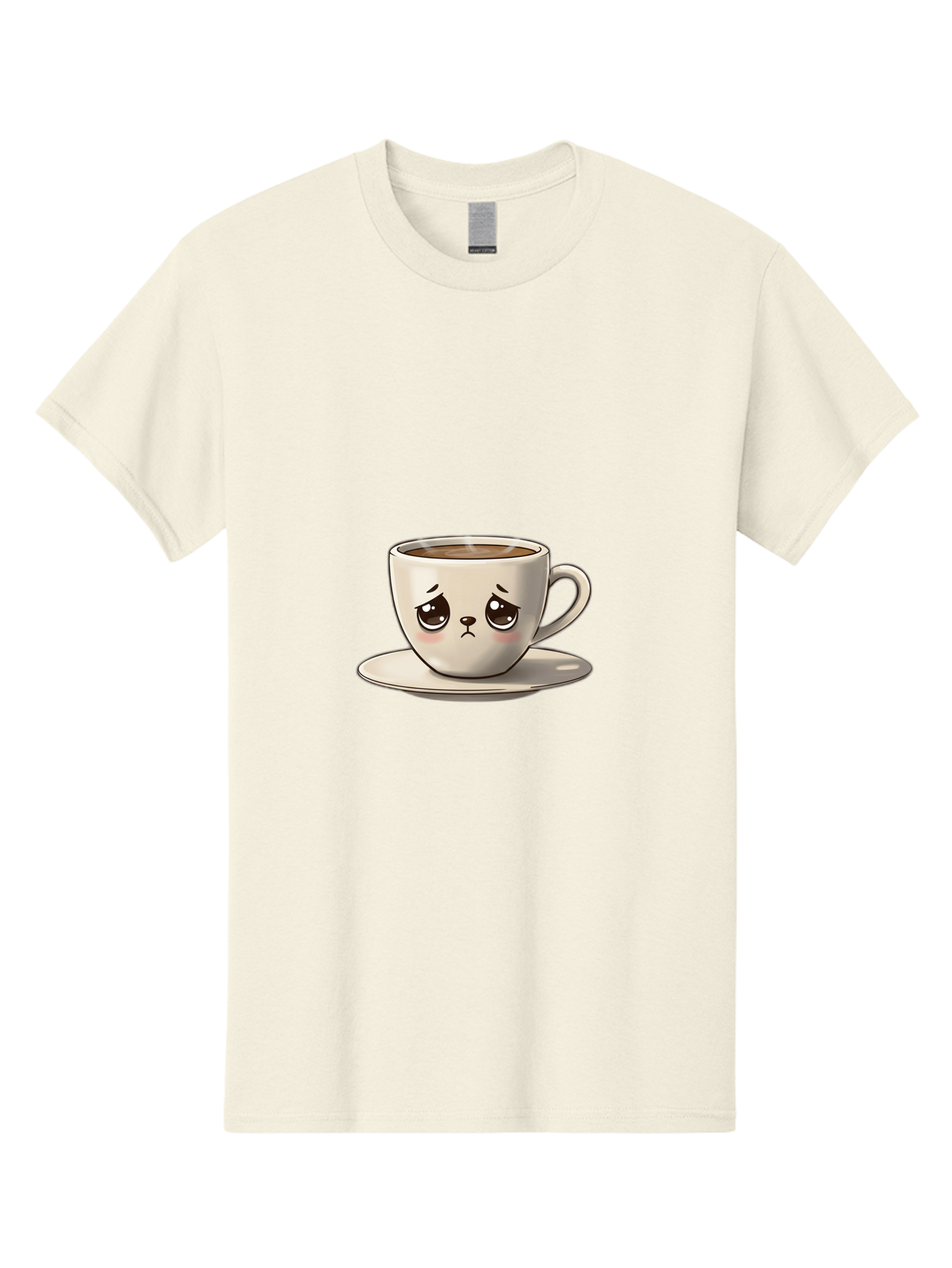 Angry-Coffee-Cup Men'S Graphic Tee, 100% Cotton, Comfortable Casual Summer Wear, Machine Washable, Angry Coffee Cup, Cartoon Character, Coffee Break, Morning Routine, Cafe Culture, Beverage, Caffeine, Humor, Kawaii Bae353 5