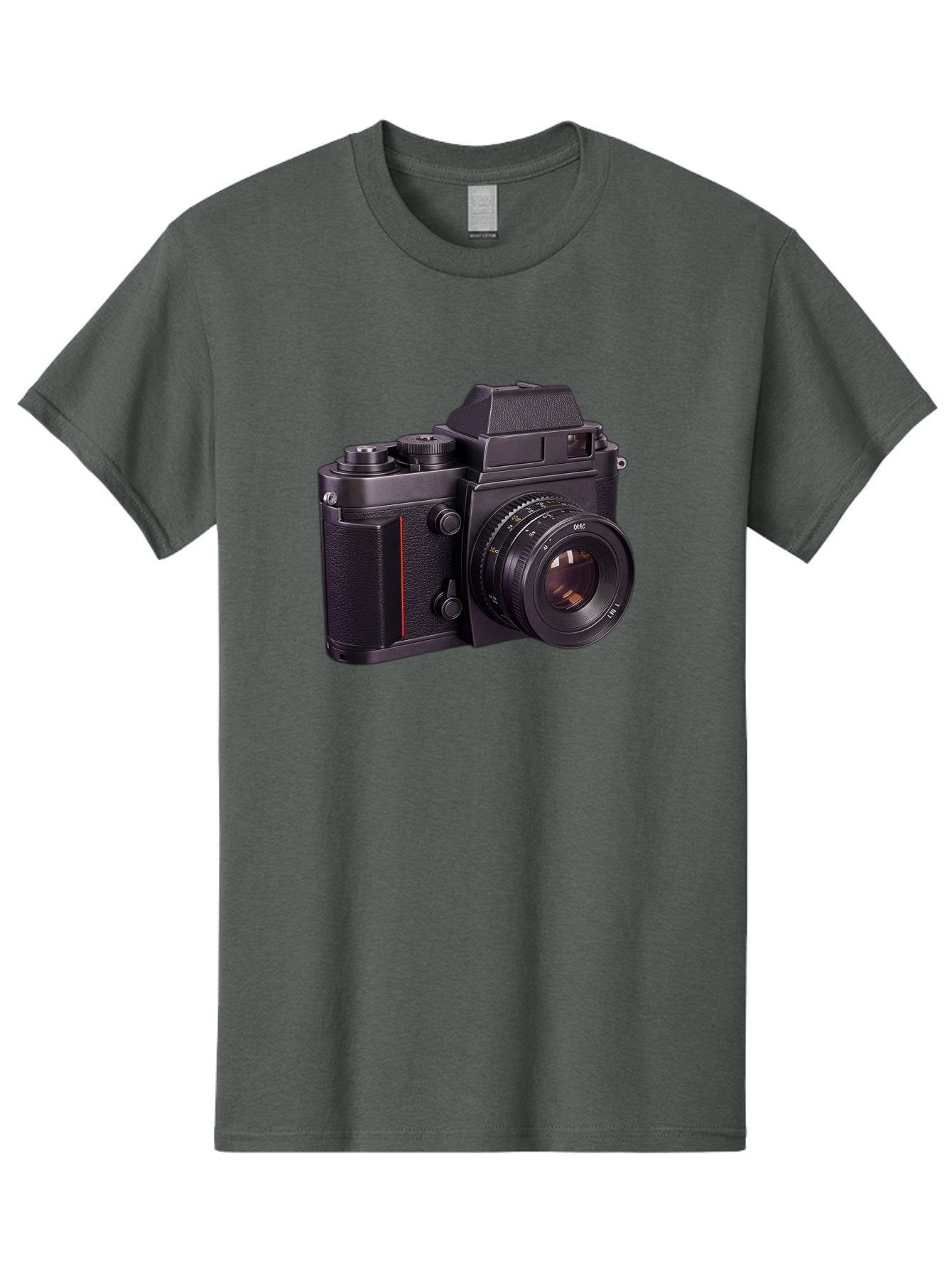 Dac-Camera Men'S Graphic Tee, 100% Cotton, Comfortable Casual Summer Wear, Machine Washable, 50Mm F/1.4 Lens, Camera Equipment, Professional Photography, Slr Camera, Photography Gear, Lens Aperture Bae432