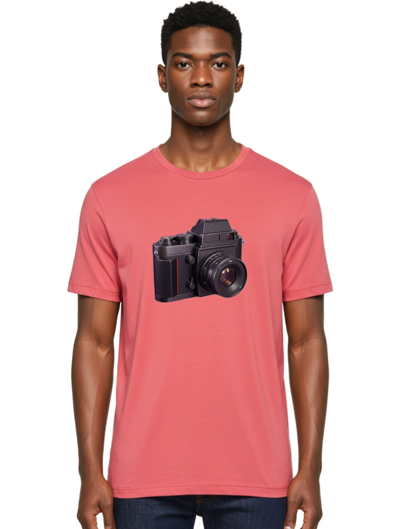 Dac-Camera Men'S Graphic Tee, 100% Cotton, Comfortable Casual Summer Wear, Machine Washable, 50Mm F/1.4 Lens, Camera Equipment, Professional Photography, Slr Camera, Photography Gear, Lens Aperture Bae432 29