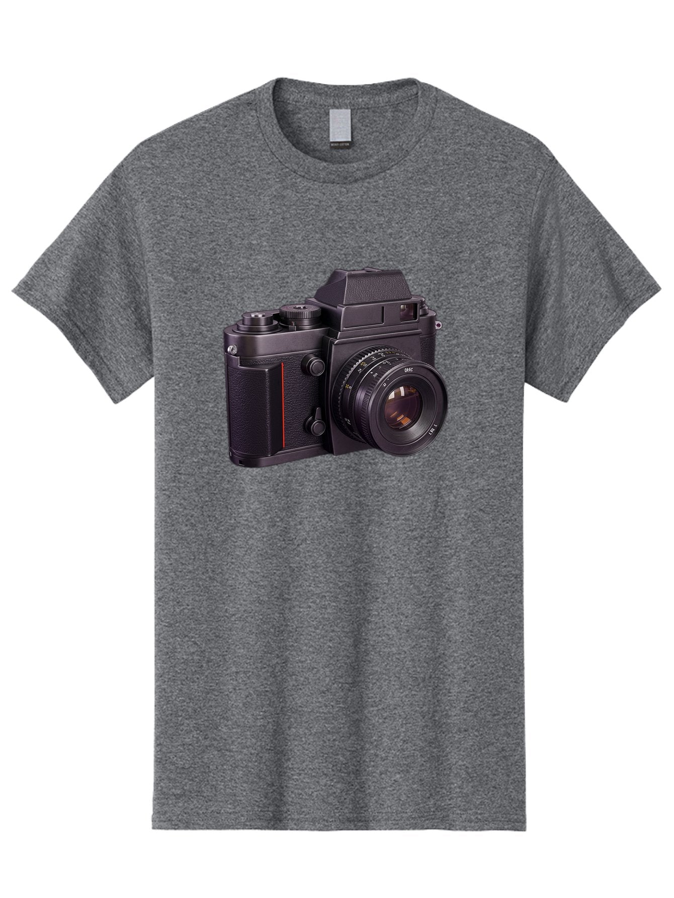 Dac-Camera Men'S Graphic Tee, 100% Cotton, Comfortable Casual Summer Wear, Machine Washable, 50Mm F/1.4 Lens, Camera Equipment, Professional Photography, Slr Camera, Photography Gear, Lens Aperture Bae432