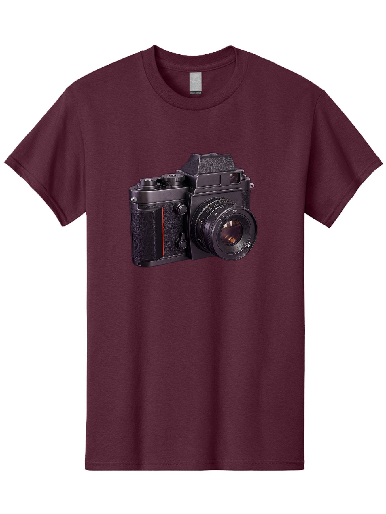 Dac-Camera Men'S Graphic Tee, 100% Cotton, Comfortable Casual Summer Wear, Machine Washable, 50Mm F/1.4 Lens, Camera Equipment, Professional Photography, Slr Camera, Photography Gear, Lens Aperture Bae432 15