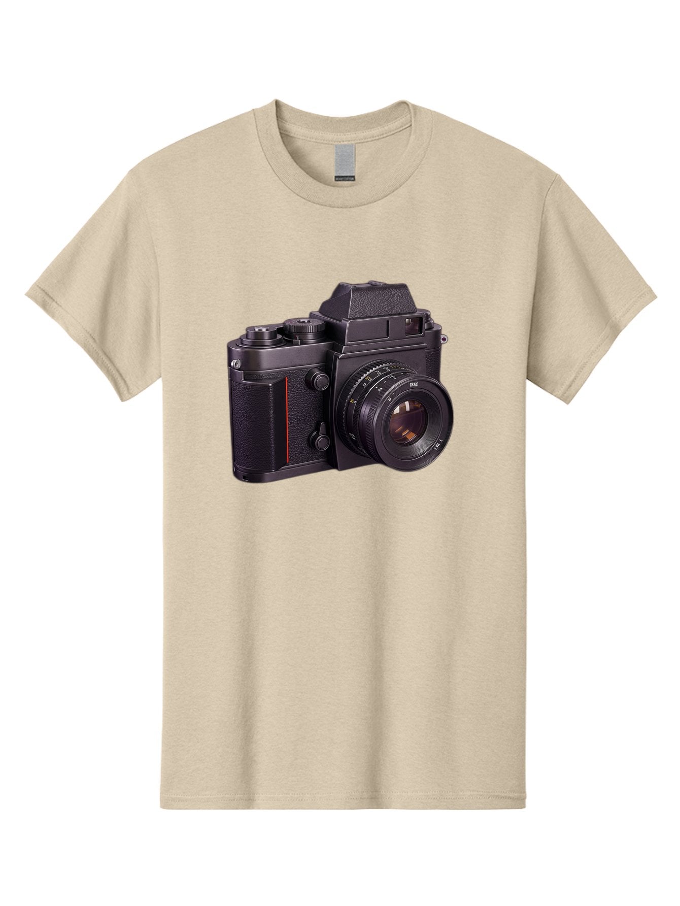 Dac-Camera Men'S Graphic Tee, 100% Cotton, Comfortable Casual Summer Wear, Machine Washable, 50Mm F/1.4 Lens, Camera Equipment, Professional Photography, Slr Camera, Photography Gear, Lens Aperture Bae432 6