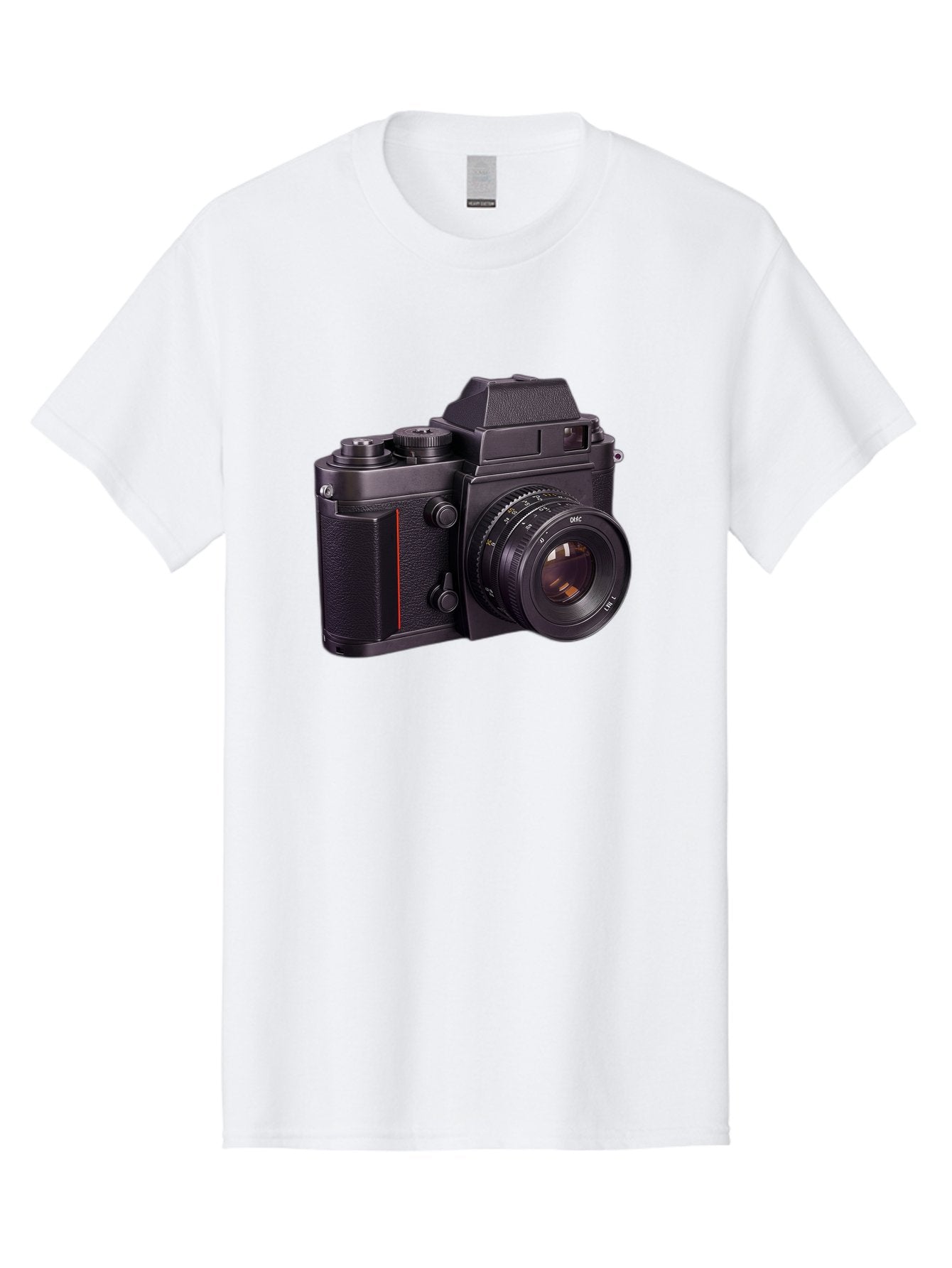 Dac-Camera Men'S Graphic Tee, 100% Cotton, Comfortable Casual Summer Wear, Machine Washable, 50Mm F/1.4 Lens, Camera Equipment, Professional Photography, Slr Camera, Photography Gear, Lens Aperture Bae432 4