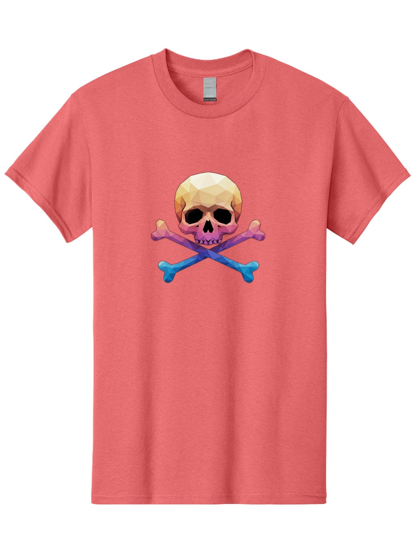 Jolly-Roger-Skull-1 Men'S Graphic Tee, 100% Cotton, Comfortable Casual Summer Wear, Machine Washable, Skull, Crossbones, Pirate Symbol, Danger Sign, Warning Sign, Pirate Flag, Skull And Crossbones, Pirate Emblem, Danger Alert, Toxic Symbol, Bae473 5
