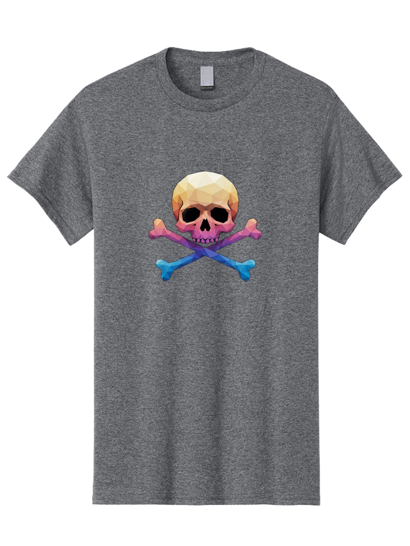 Jolly-Roger-Skull-1 Men'S Graphic Tee, 100% Cotton, Comfortable Casual Summer Wear, Machine Washable, Skull, Crossbones, Pirate Symbol, Danger Sign, Warning Sign, Pirate Flag, Skull And Crossbones, Pirate Emblem, Danger Alert, Toxic Symbol, Bae473 12