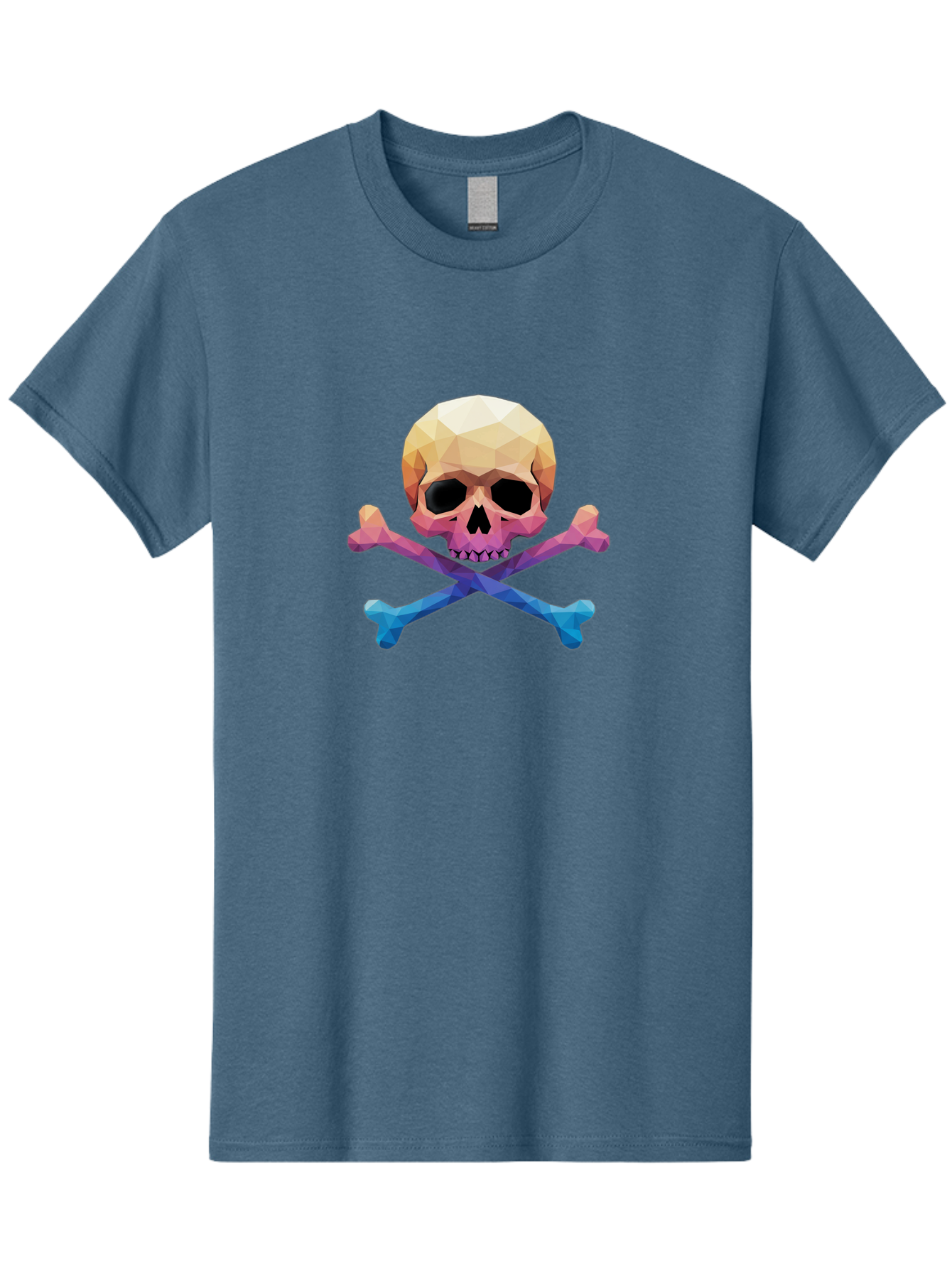 Jolly-Roger-Skull-1 Men'S Graphic Tee, 100% Cotton, Comfortable Casual Summer Wear, Machine Washable, Skull, Crossbones, Pirate Symbol, Danger Sign, Warning Sign, Pirate Flag, Skull And Crossbones, Pirate Emblem, Danger Alert, Toxic Symbol, Bae473 6