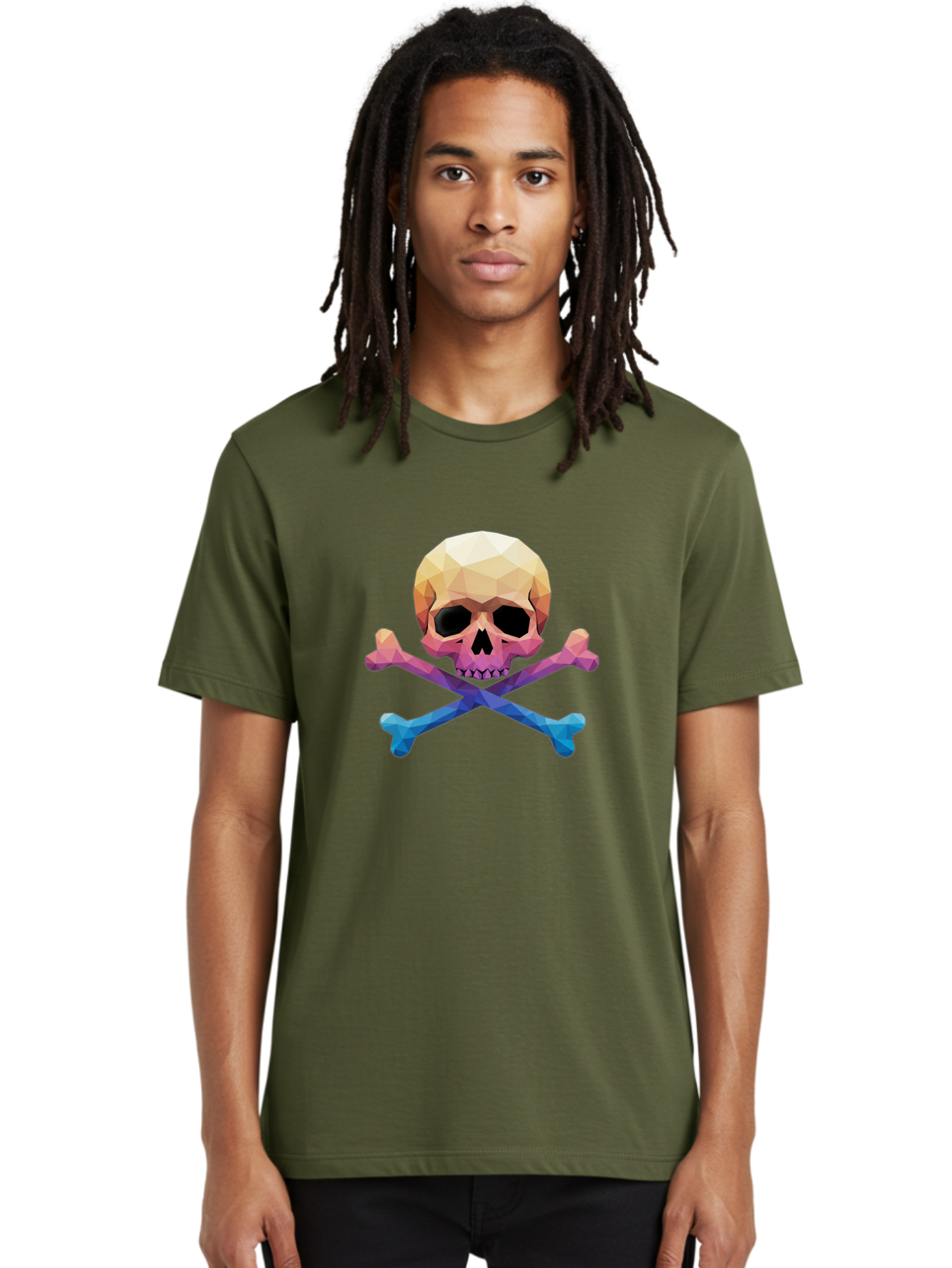 Jolly-Roger-Skull-1 Men'S Graphic Tee, 100% Cotton, Comfortable Casual Summer Wear, Machine Washable, Skull, Crossbones, Pirate Symbol, Danger Sign, Warning Sign, Pirate Flag, Skull And Crossbones, Pirate Emblem, Danger Alert, Toxic Symbol, Bae473 24