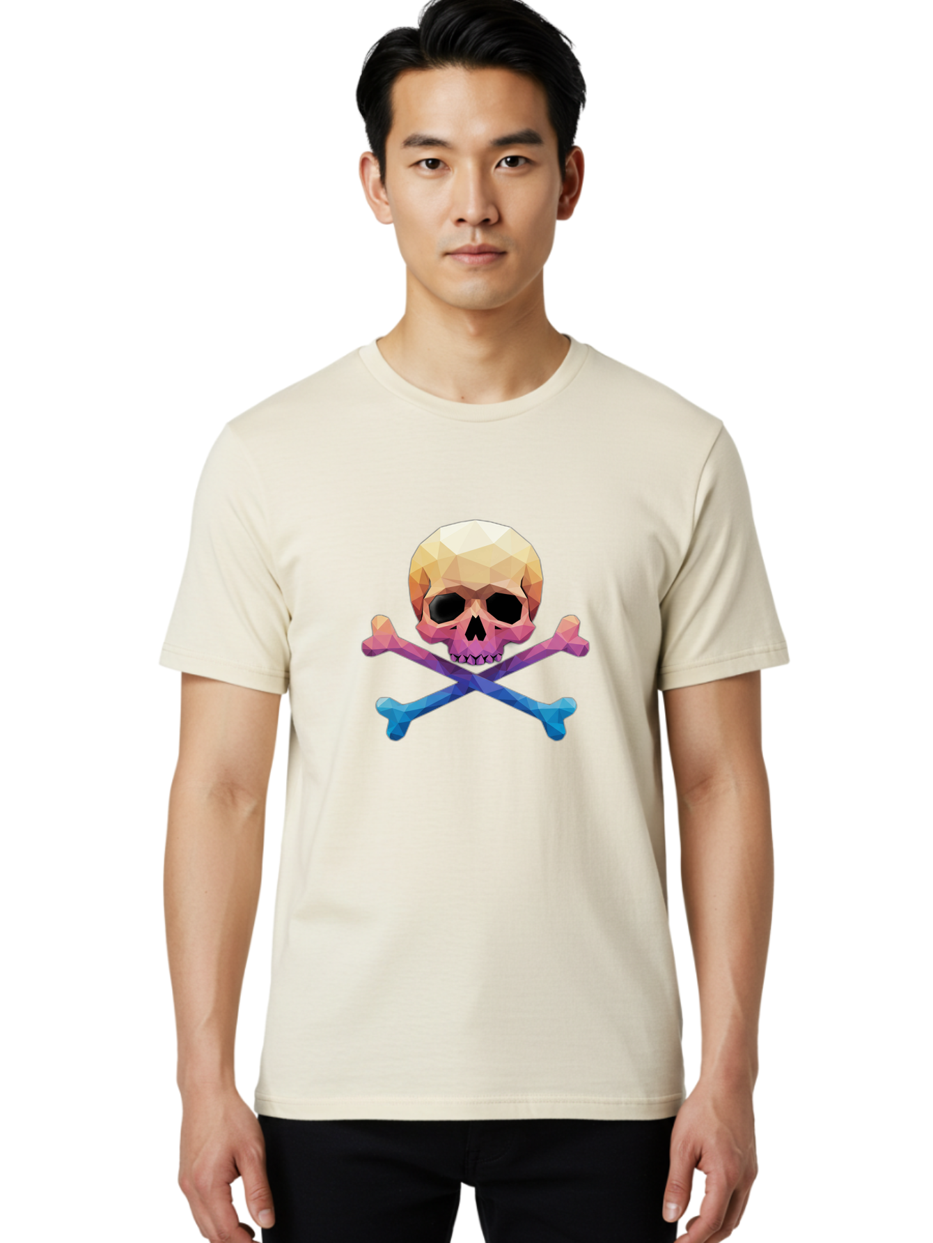 Jolly-Roger-Skull-1 Men'S Graphic Tee, 100% Cotton, Comfortable Casual Summer Wear, Machine Washable, Skull, Crossbones, Pirate Symbol, Danger Sign, Warning Sign, Pirate Flag, Skull And Crossbones, Pirate Emblem, Danger Alert, Toxic Symbol, Bae473 28