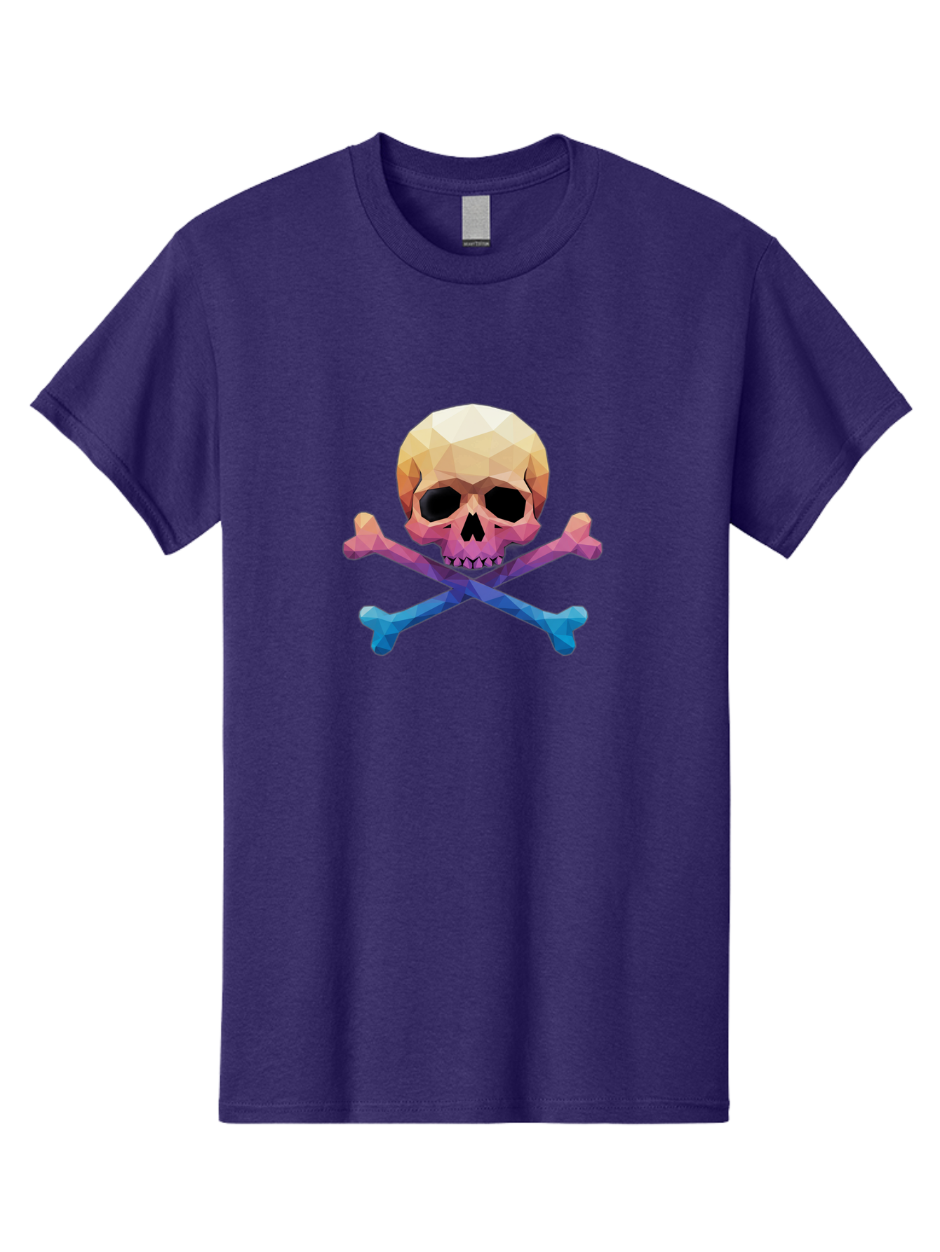 Jolly-Roger-Skull-1 Men'S Graphic Tee, 100% Cotton, Comfortable Casual Summer Wear, Machine Washable, Skull, Crossbones, Pirate Symbol, Danger Sign, Warning Sign, Pirate Flag, Skull And Crossbones, Pirate Emblem, Danger Alert, Toxic Symbol, Bae473 5