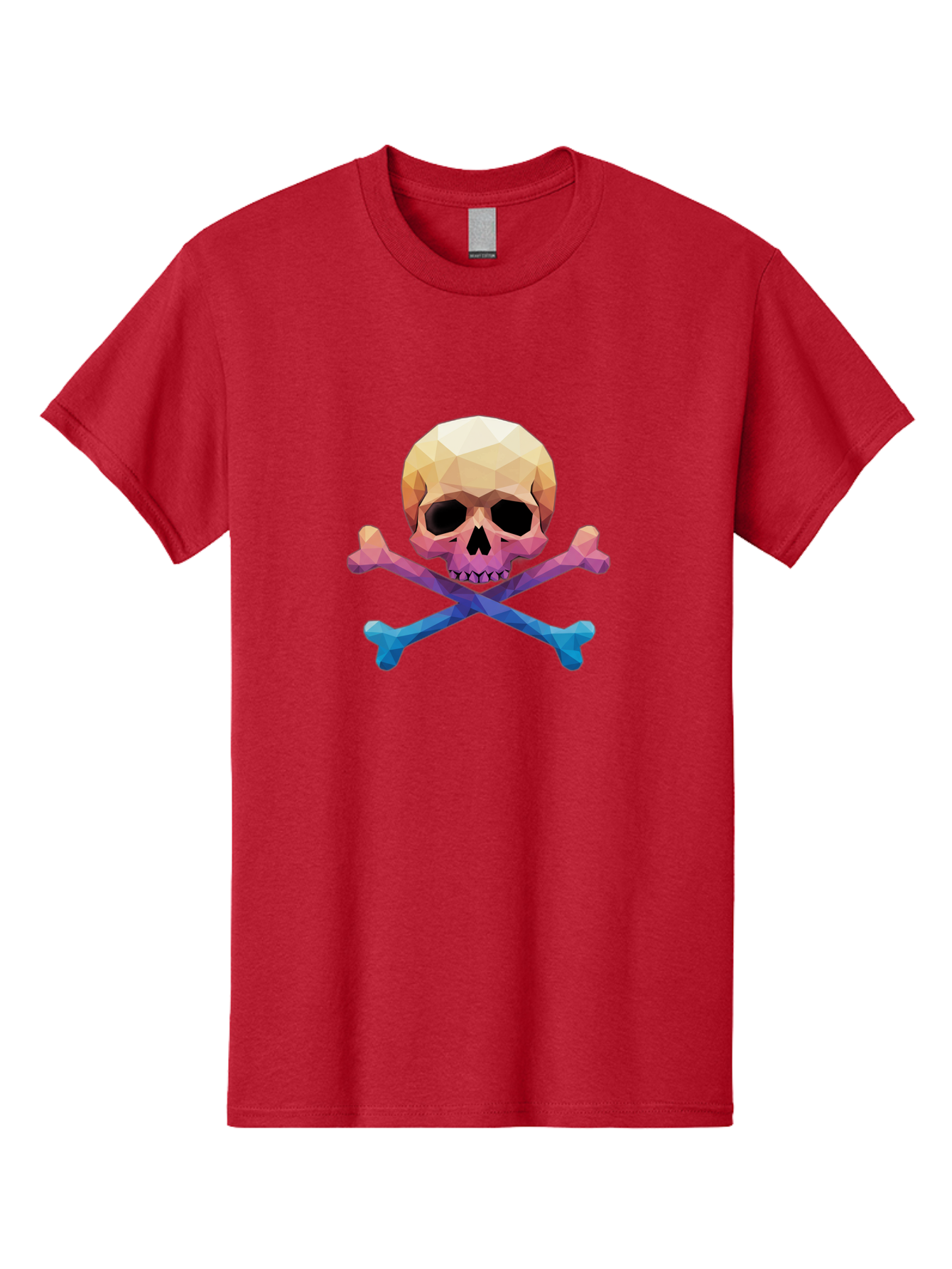 Jolly-Roger-Skull-1 Men'S Graphic Tee, 100% Cotton, Comfortable Casual Summer Wear, Machine Washable, Skull, Crossbones, Pirate Symbol, Danger Sign, Warning Sign, Pirate Flag, Skull And Crossbones, Pirate Emblem, Danger Alert, Toxic Symbol, Bae473 4