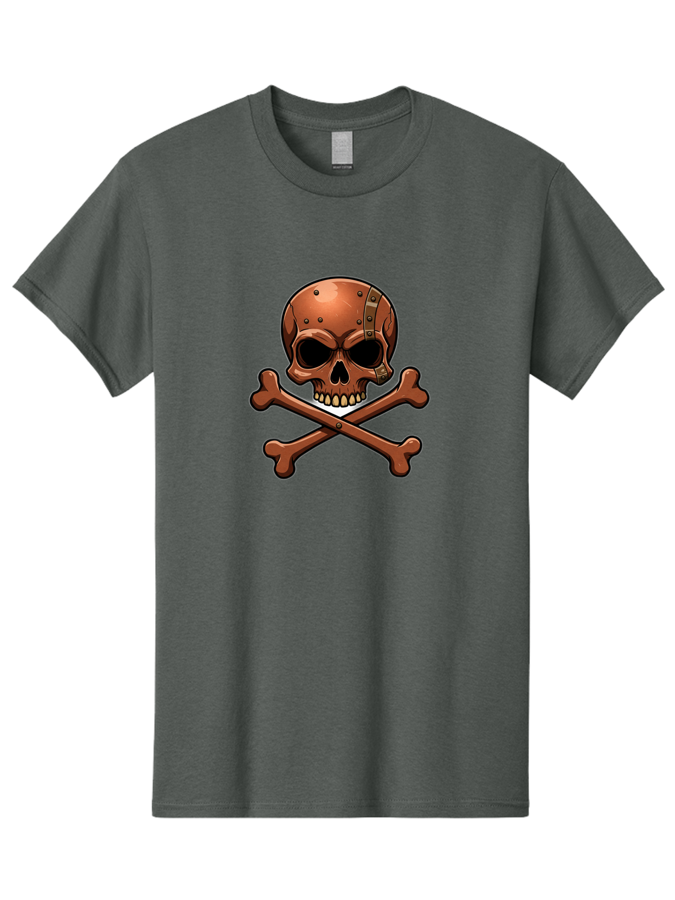 Jolly-Roger-Skull-And-Bones Men'S Graphic Tee, 100% Cotton, Comfortable Casual Summer Wear, Machine Washable, Skull And Crossbones, Pirate Symbol, Jolly Roger, Danger Sign, Warning Symbol, Pirate Flag, Crossbones Symbol, Skull Icon Bae474 14