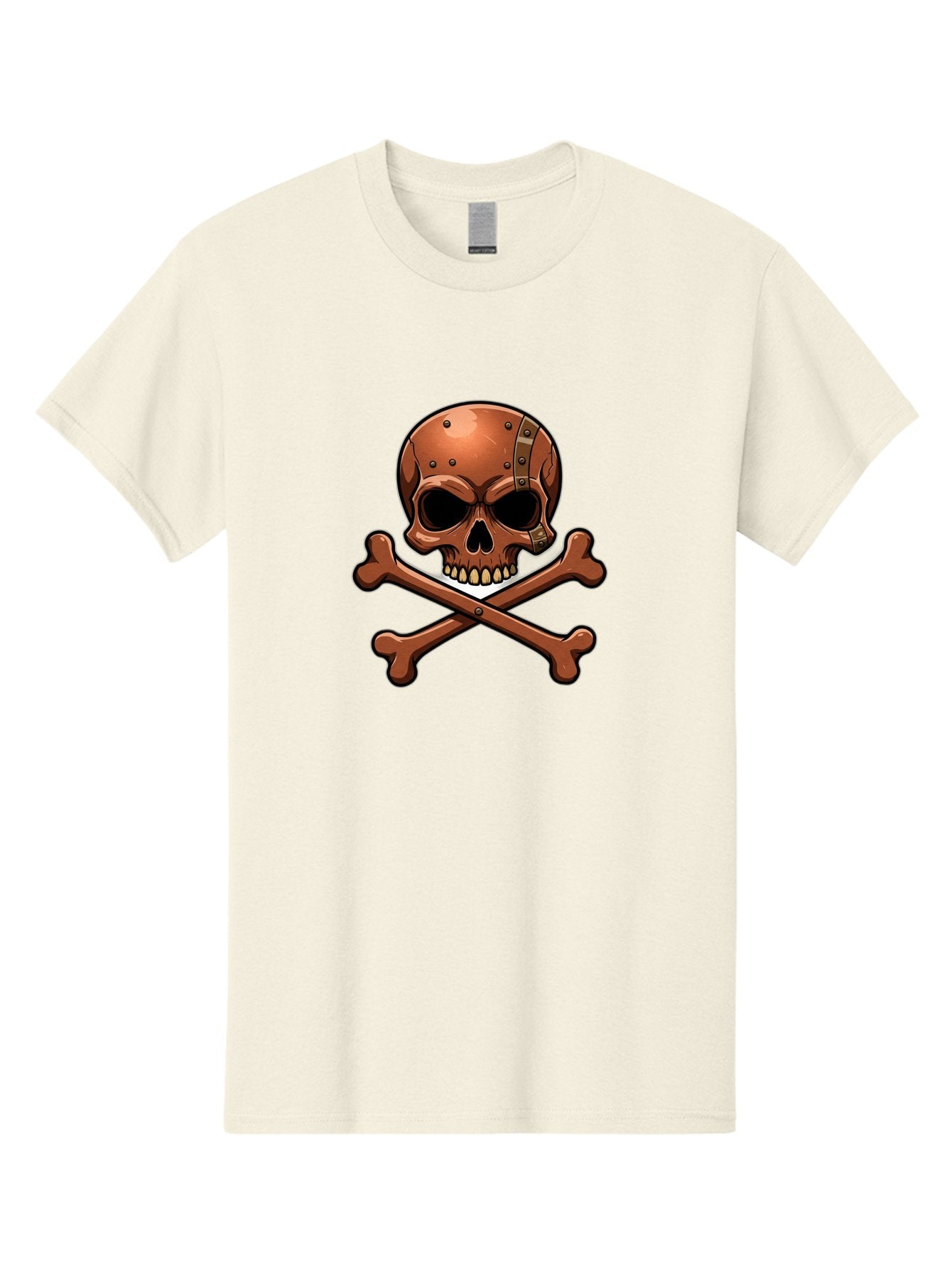 Jolly-Roger-Skull-And-Bones Men'S Graphic Tee, 100% Cotton, Comfortable Casual Summer Wear, Machine Washable, Skull And Crossbones, Pirate Symbol, Jolly Roger, Danger Sign, Warning Symbol, Pirate Flag, Crossbones Symbol, Skull Icon Bae474 8