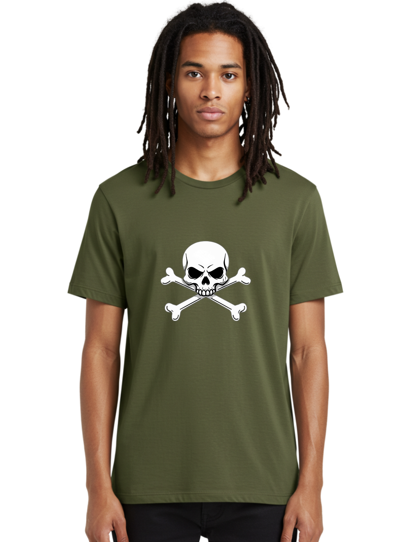 Jolly-Roger-Skull-And-Crossbones Men'S Graphic Tee, 100% Cotton, Comfortable Casual Summer Wear, Machine Washable, Skull And Crossbones, Pirate Symbol, Danger Warning, Jolly Roger Flag, Pirate Flag, Skull Illustration, Pirate Emblem, Bae475 18