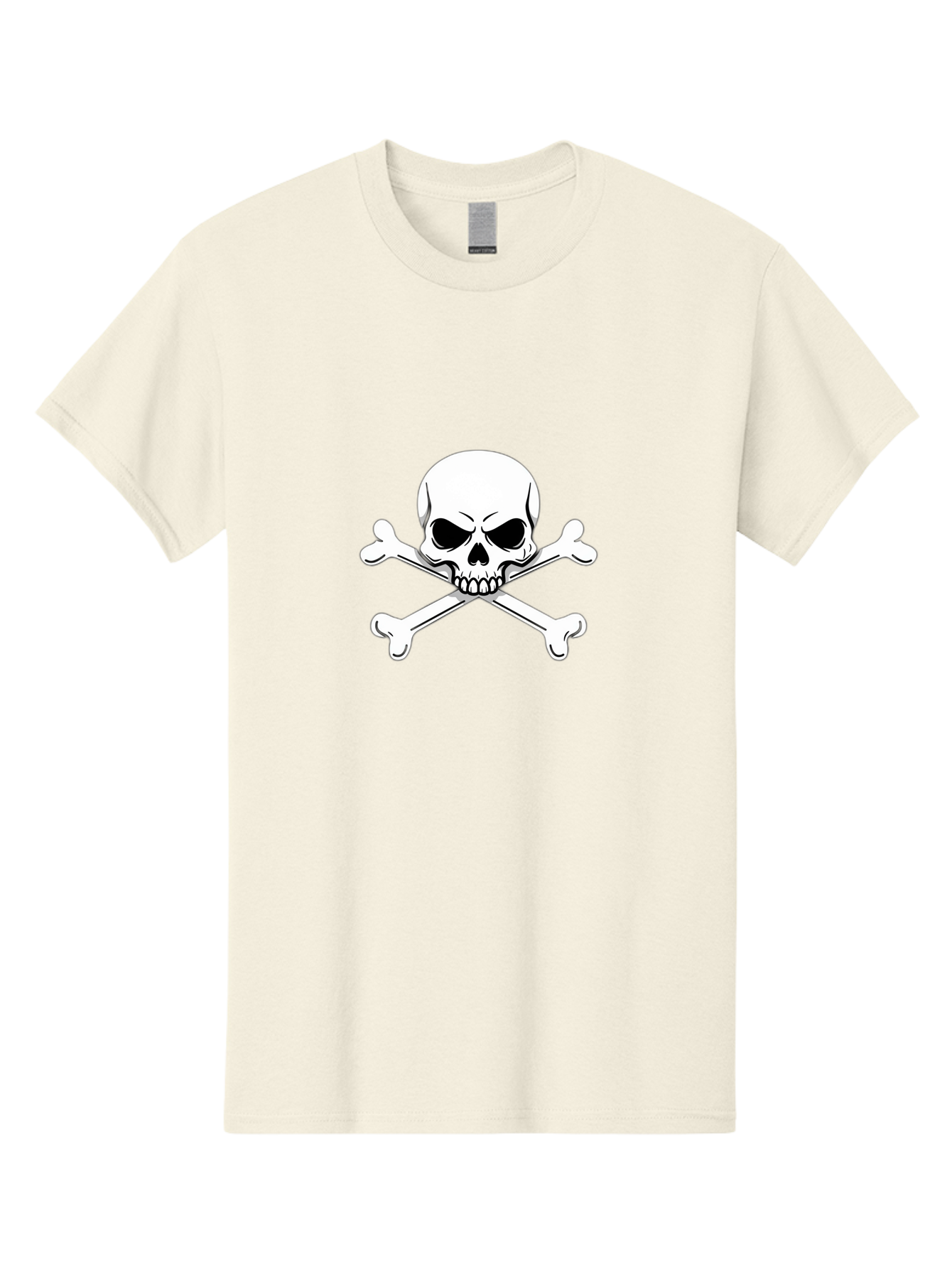 Jolly-Roger-Skull-And-Crossbones Men'S Graphic Tee, 100% Cotton, Comfortable Casual Summer Wear, Machine Washable, Skull And Crossbones, Pirate Symbol, Danger Warning, Jolly Roger Flag, Pirate Flag, Skull Illustration, Pirate Emblem, Bae475 9