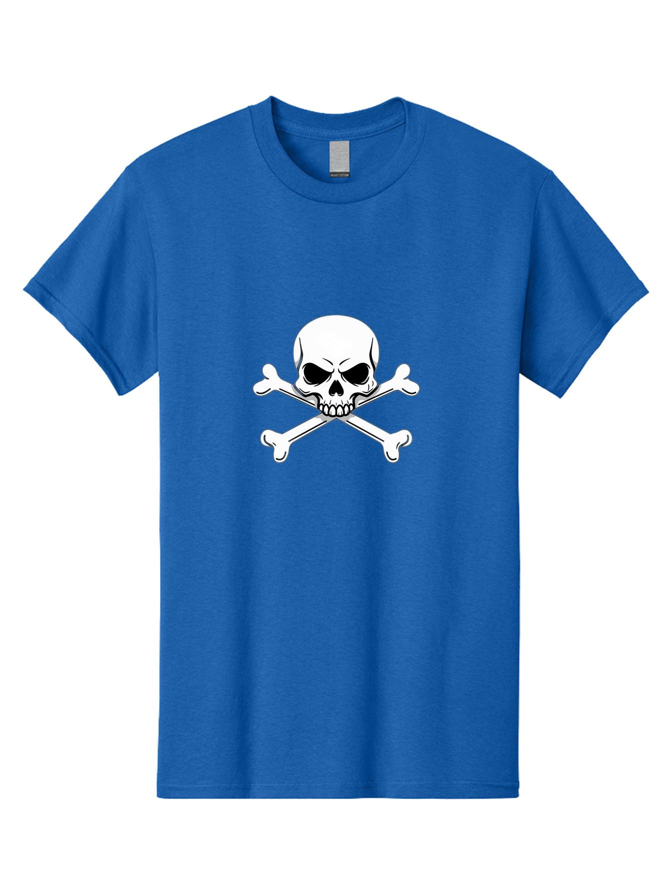 Jolly-Roger-Skull-And-Crossbones Men'S Graphic Tee, 100% Cotton, Comfortable Casual Summer Wear, Machine Washable, Skull And Crossbones, Pirate Symbol, Danger Warning, Jolly Roger Flag, Pirate Flag, Skull Illustration, Pirate Emblem, Bae475 10
